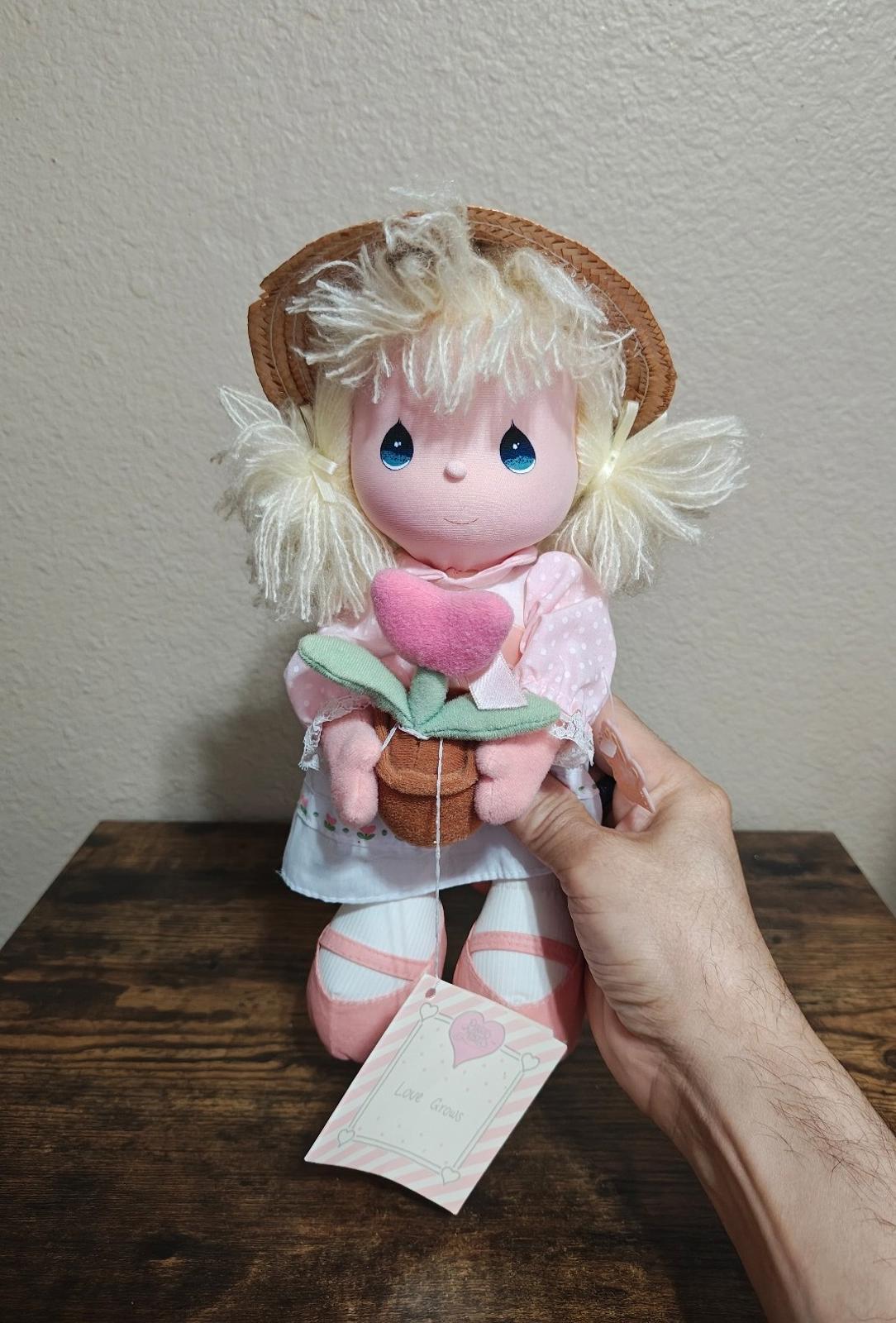 1988 Vintage Precious Moments Love Grows "Sweet Heart" Misty Doll Plush