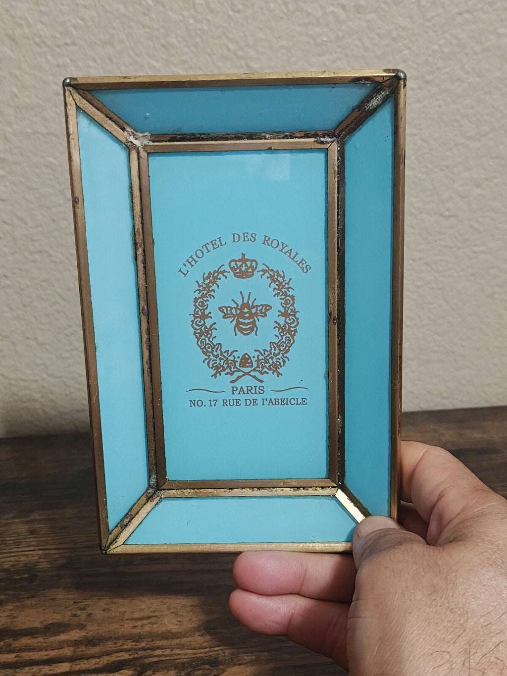 1990s Pier 1 Imports Decorative Vanity Tray