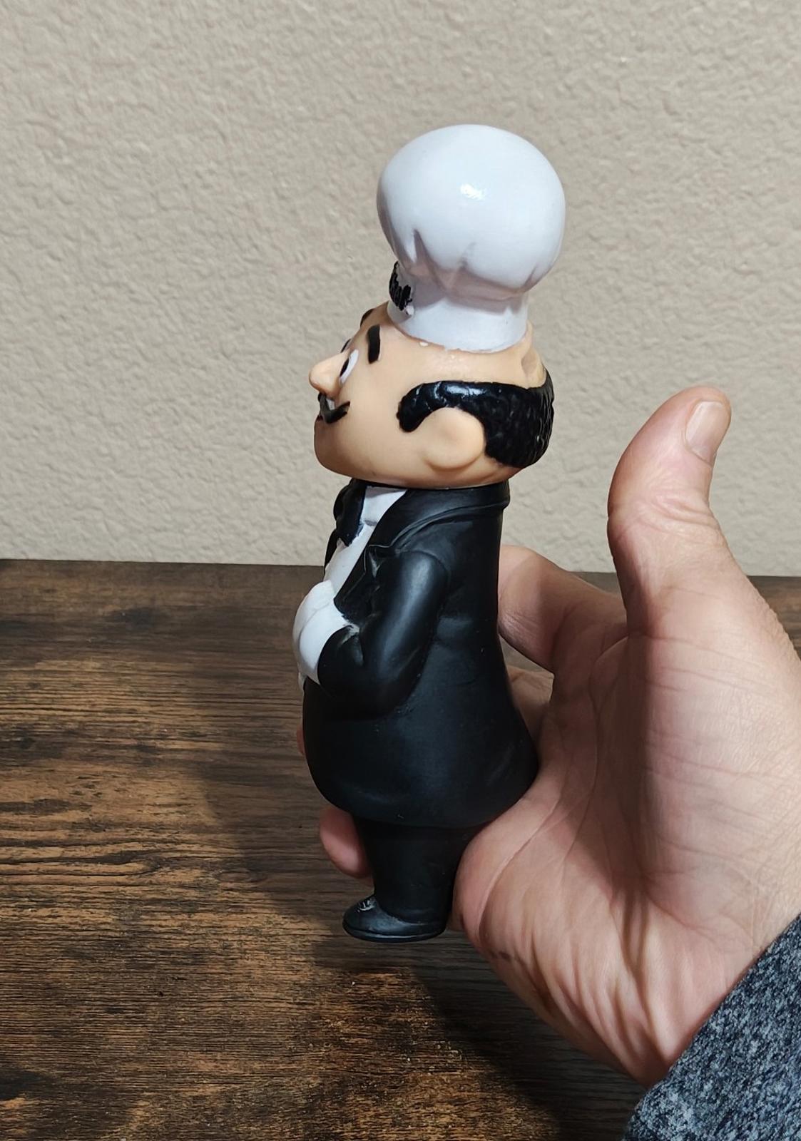 1980s Vintage Magic Chef Advertising Vinyl/Rubber Coin Bank