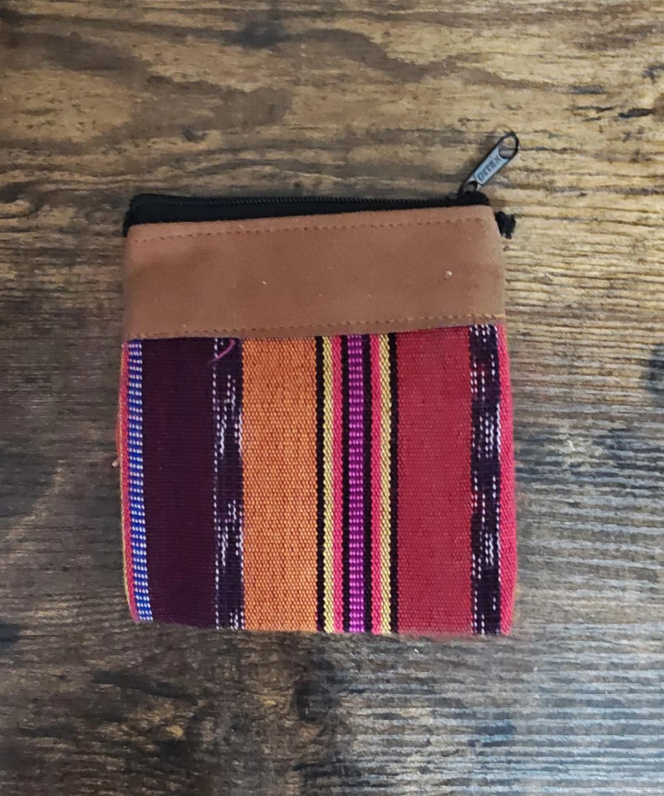 Handmade Cancun, Mexico Souvenir Worry Doll Purse