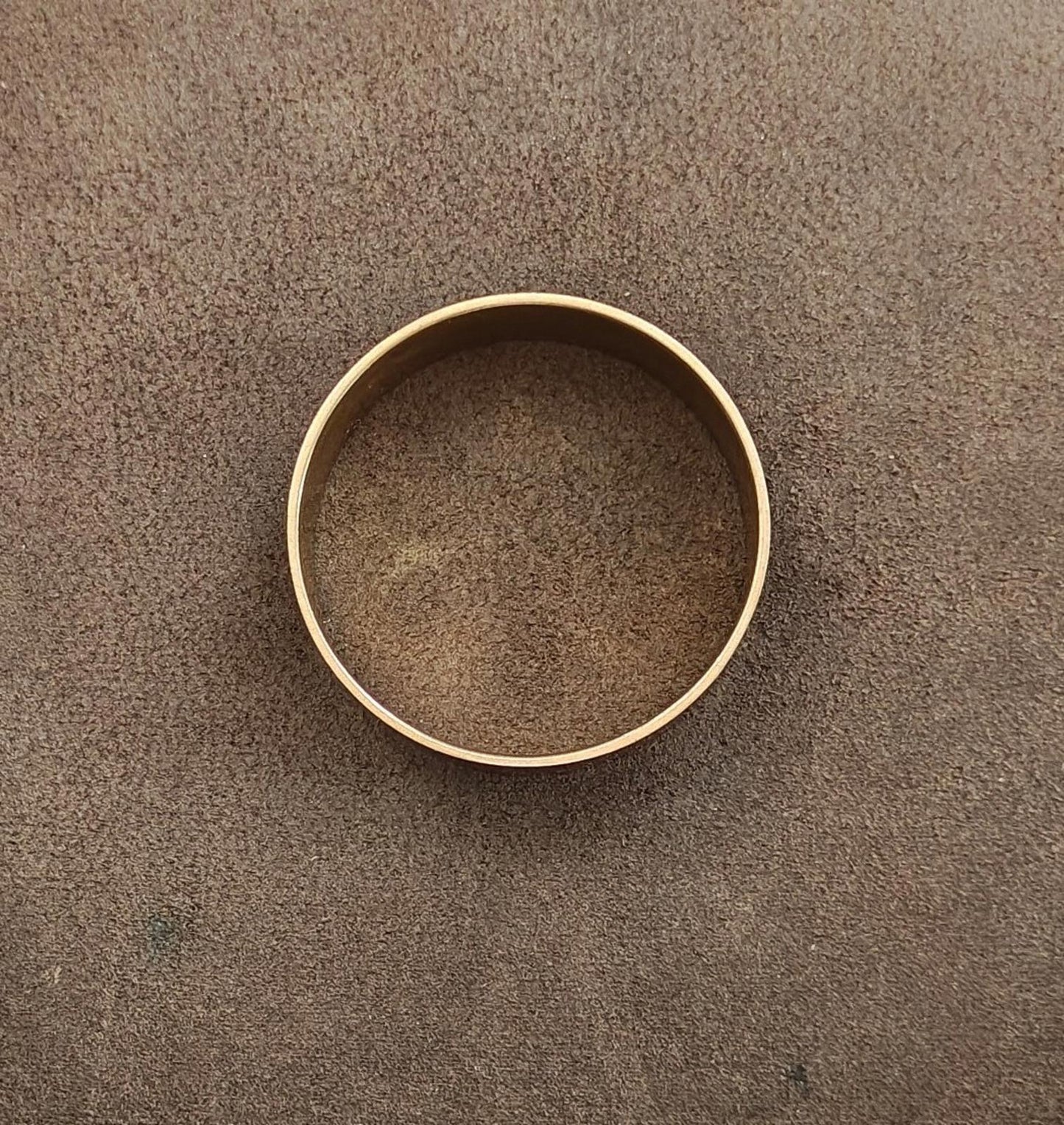 1990s J.Crew Gold Plated With Burgundy Enamel Herringbone Bangle Bracelet