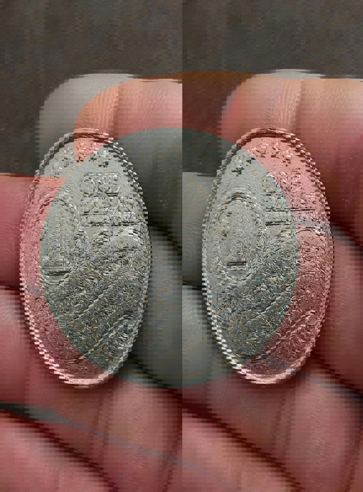 1990'a Golden Nugget Las Vegas Casino One Dollar Slot Token