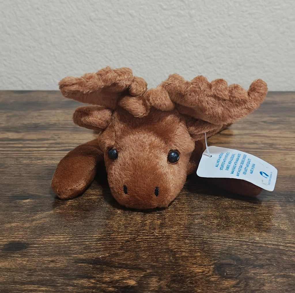 1990s Arctic Circle Alaska Friends Moose Beanbag Plush