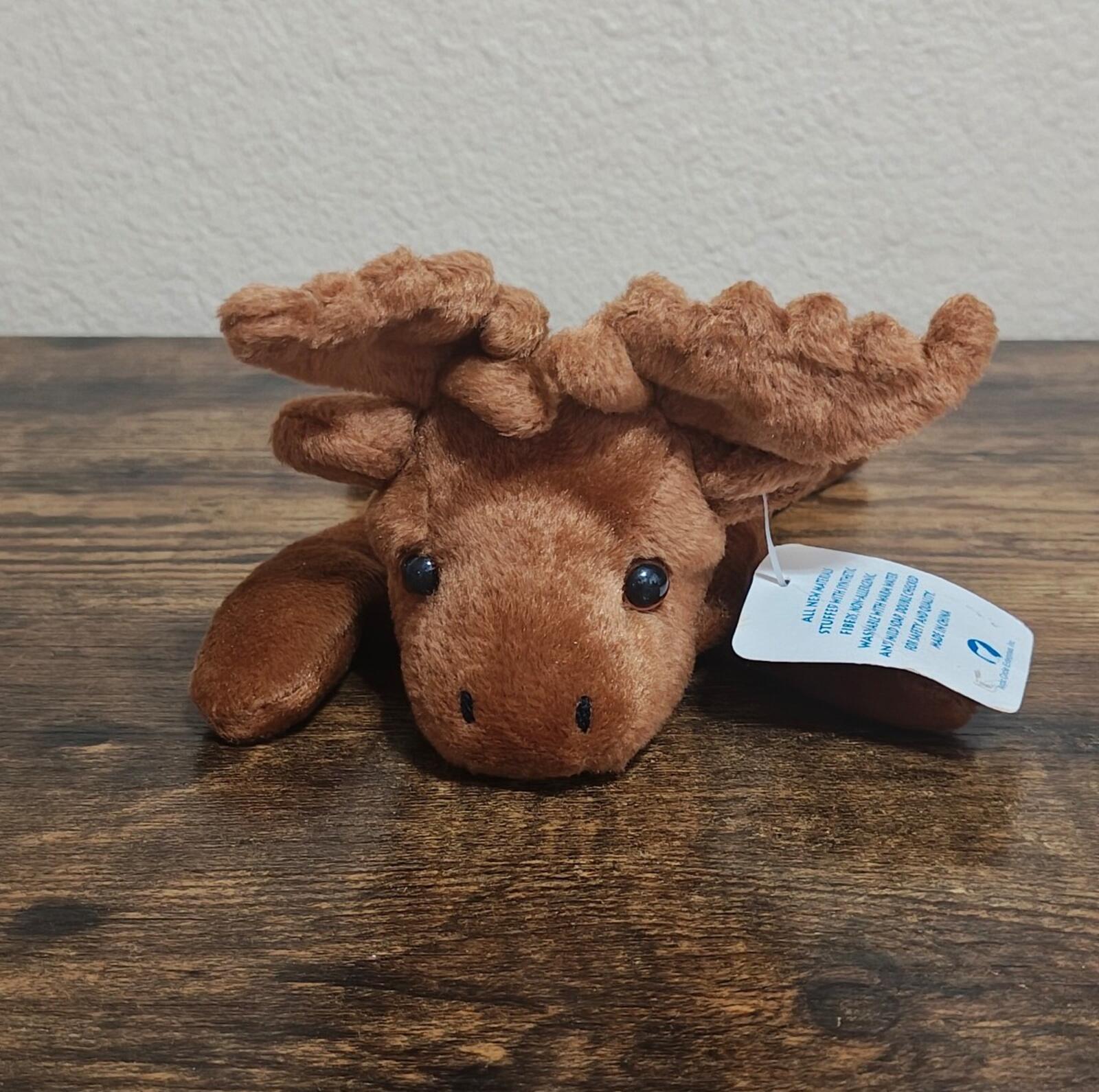 1990s Arctic Circle Alaska Friends Moose Beanbag Plush