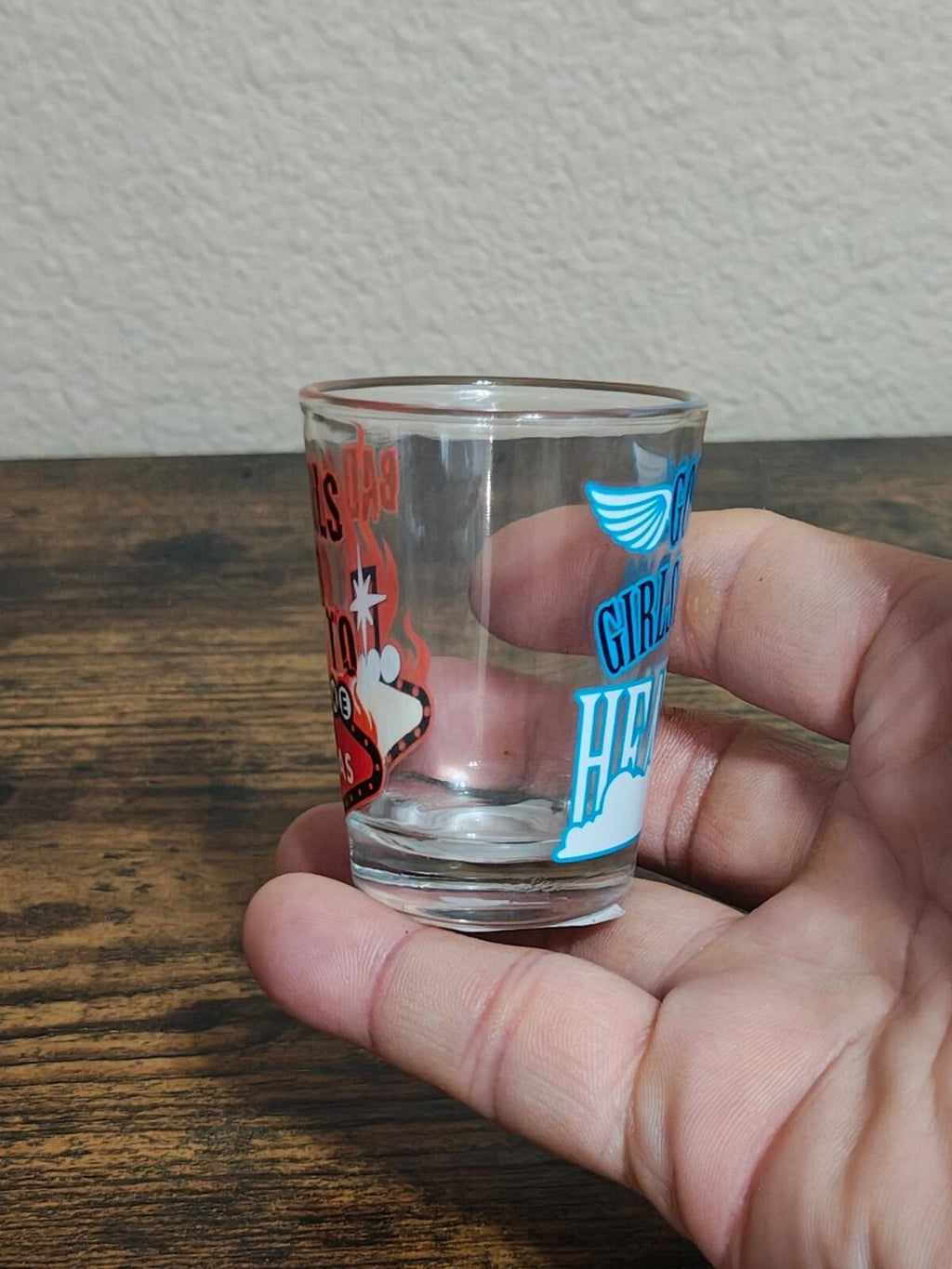 Bad Girls Good Girls Las Vegas Shot Glass