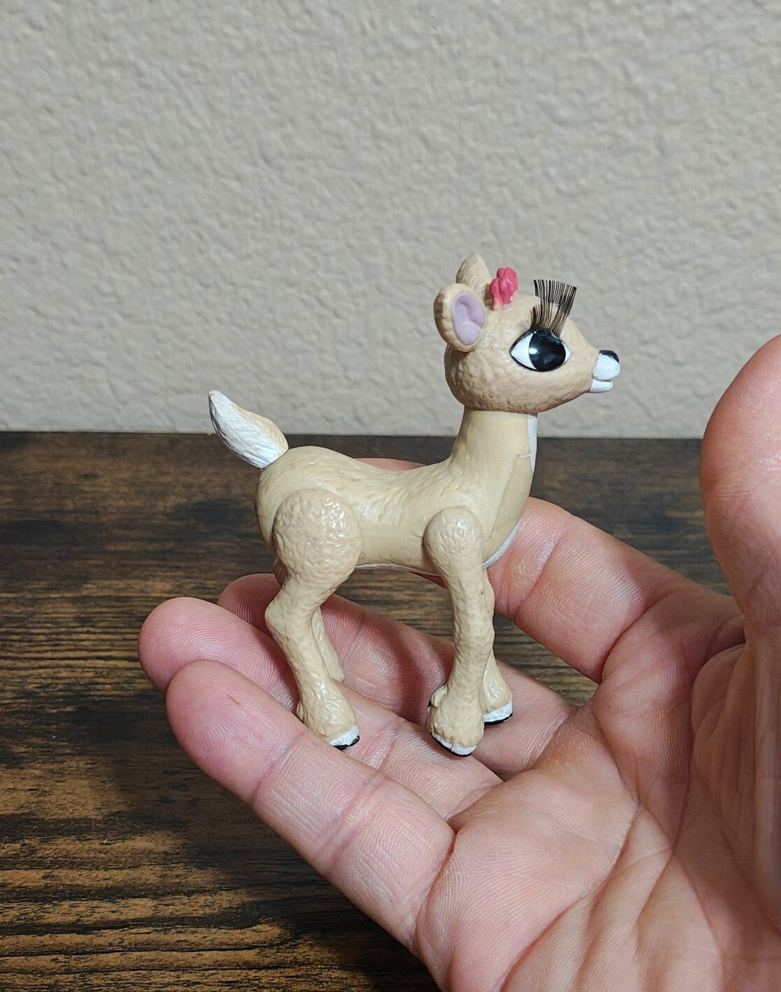 2000 Playing Mantis "Clarice" Rudolph The Red Nosed Reindeer PVC Figure.
