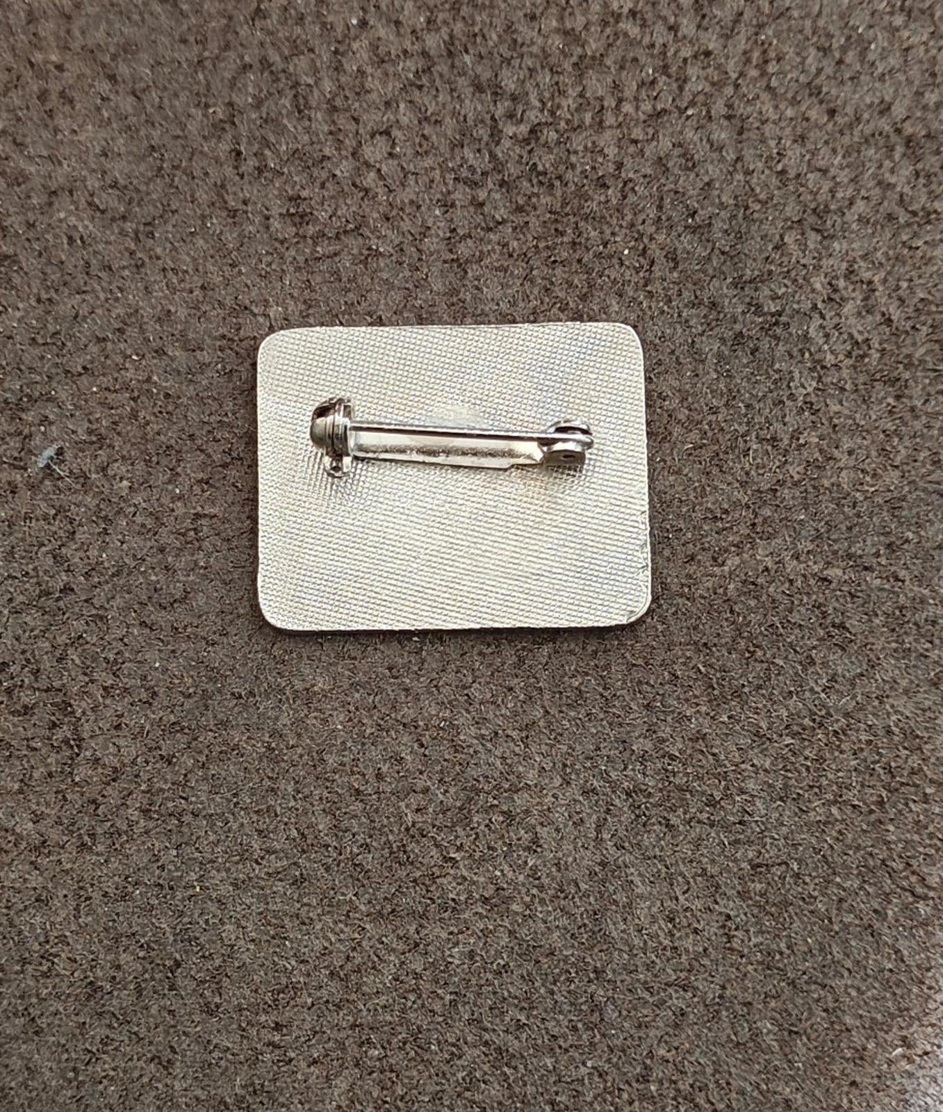 1970s/80s Taos New Mexico Ski Valley Silver Tone Pin