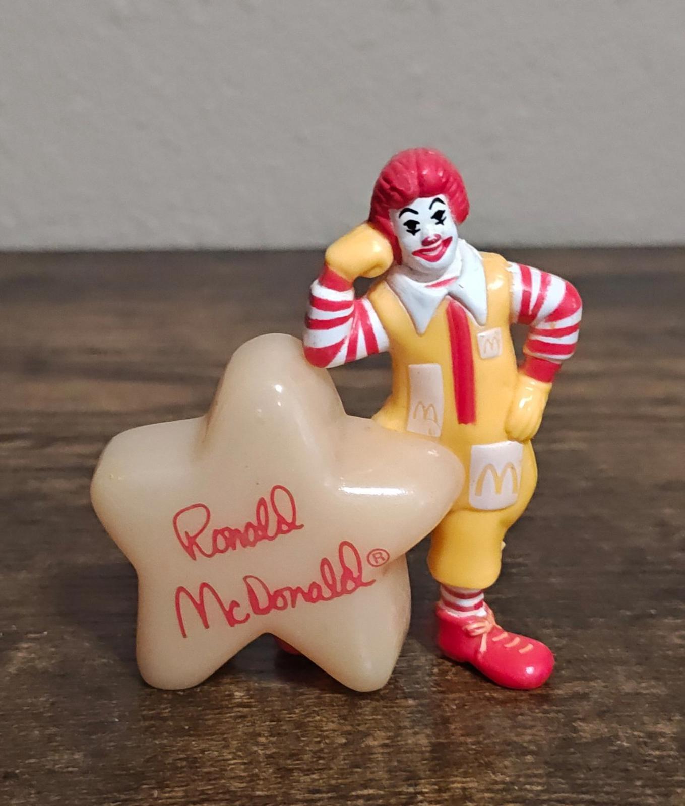 1988 Ronald McDonald "Bedtime" Happy Meal Glow In The Dark Figurine
