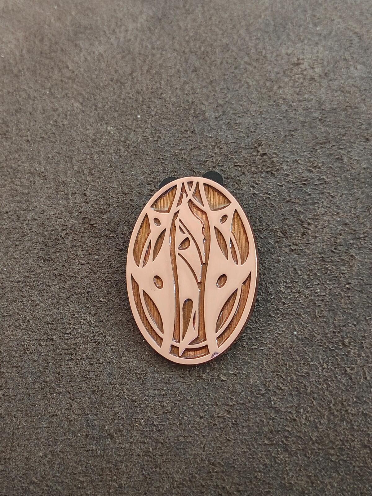 2019 Star Wars Galaxy's Edge Savi's Lightsaber Workshop Elemental Nature Pin