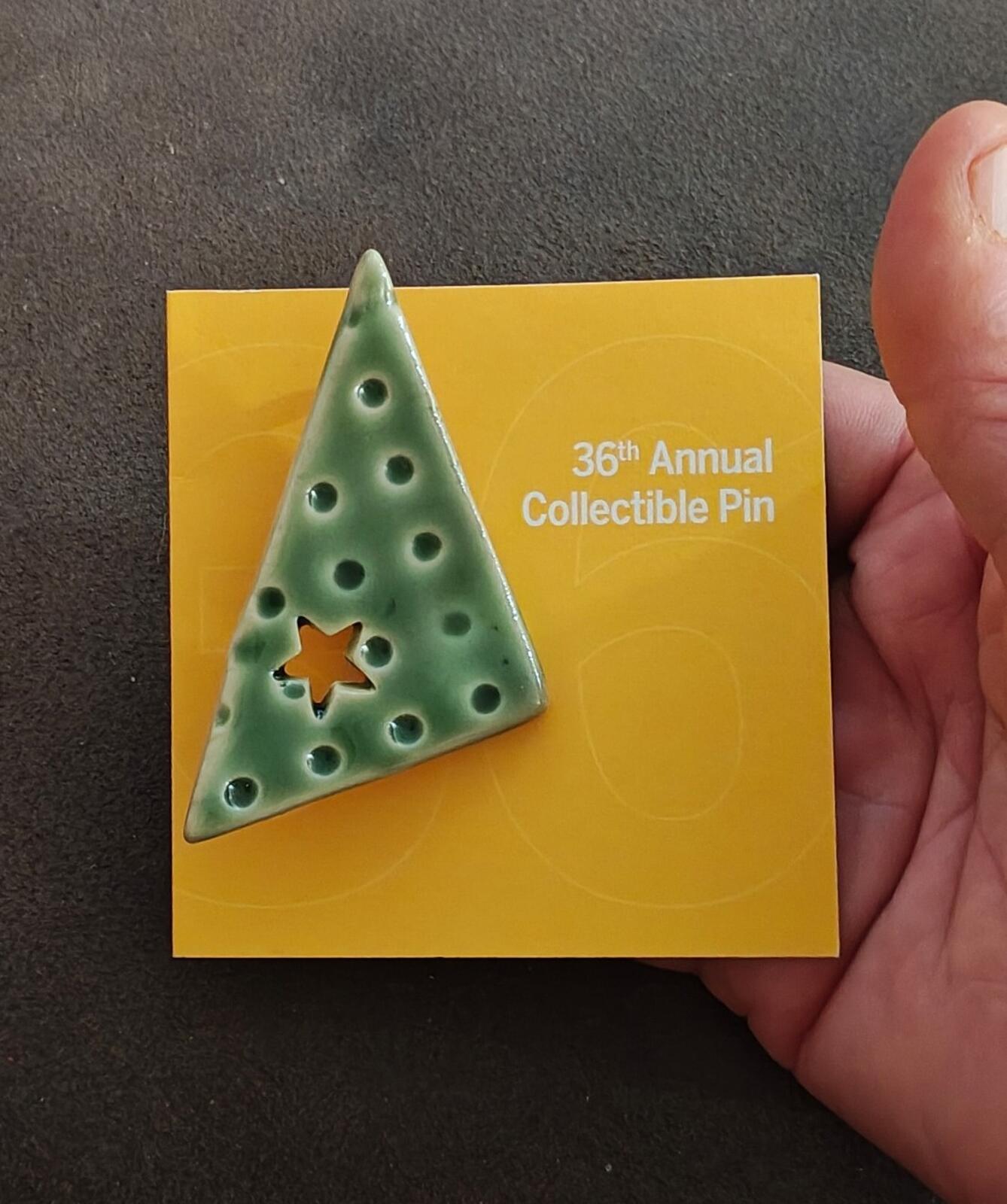 Mary Whitney 36th Annual Green Ceramic Star Festival Pin