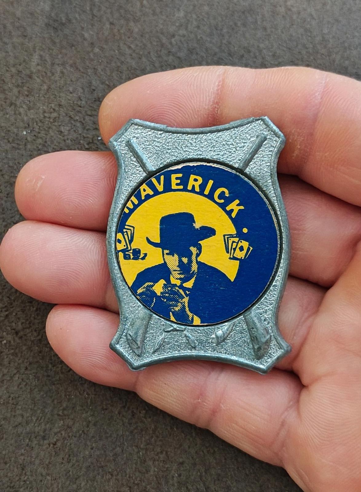 1950s/60s Maverick TV Series Promotional Pin