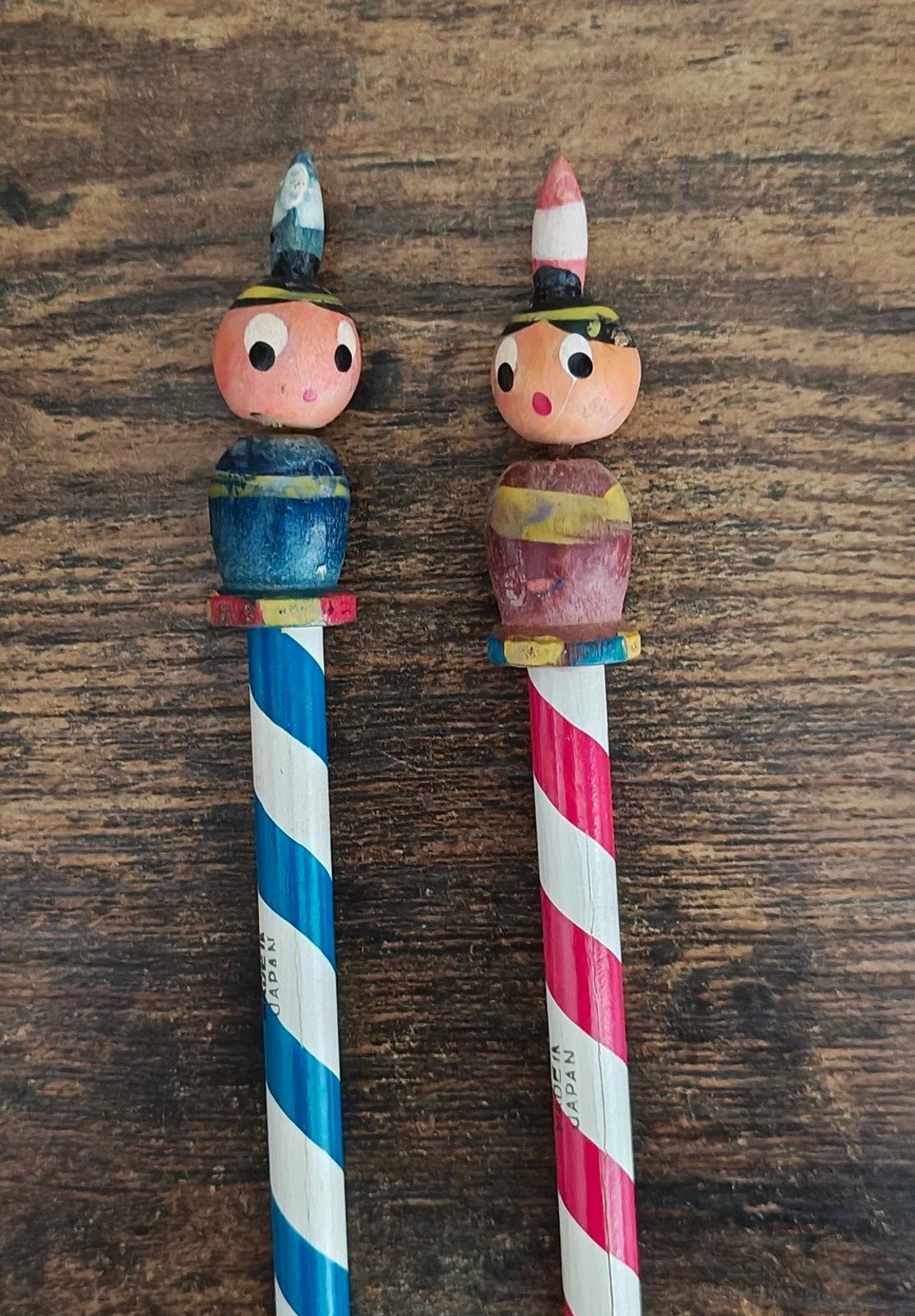 60s Indian Top Pencil From Fort Lincoln State Park Mandan North Dakota
