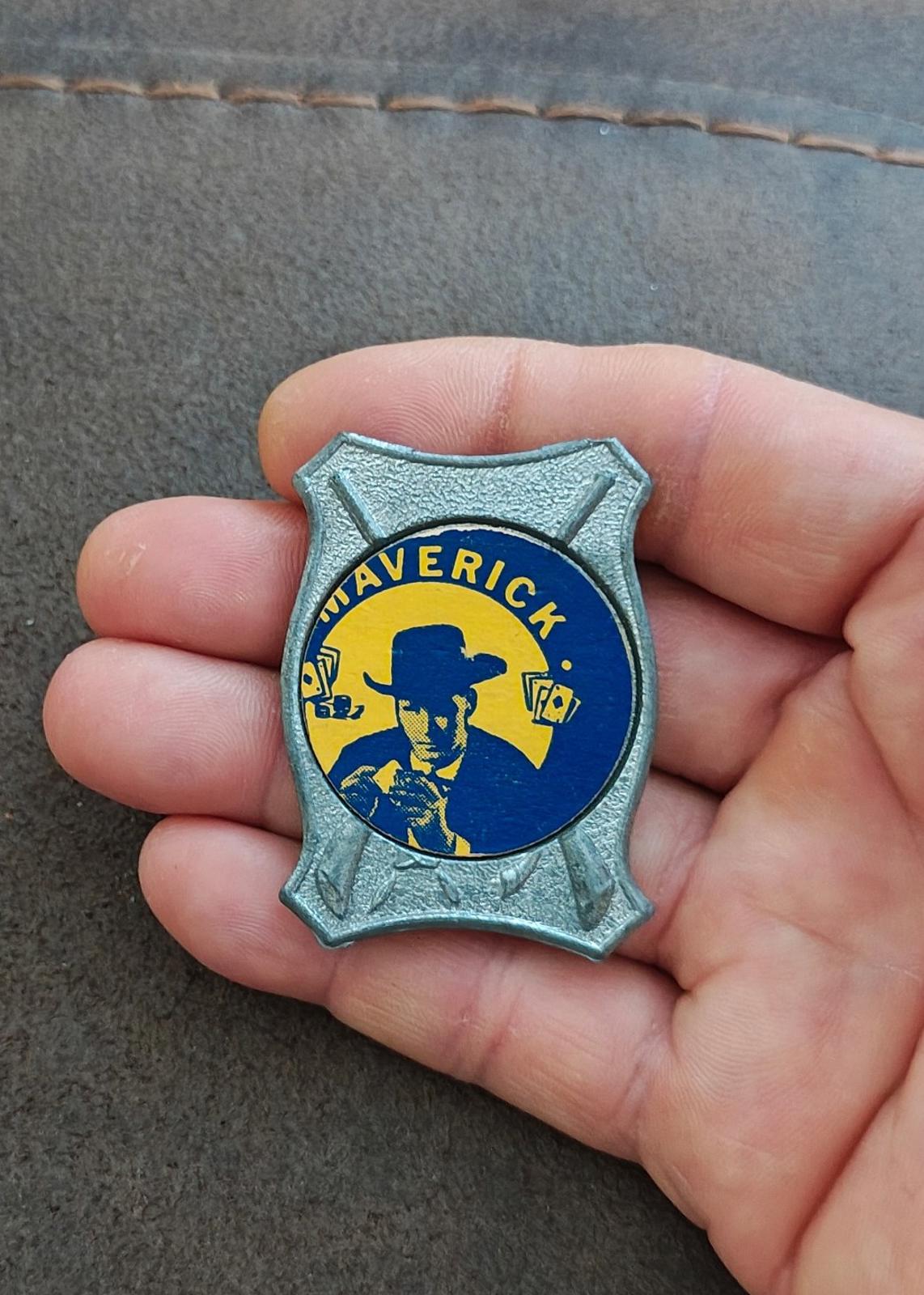 1950s/60s Maverick TV Series Promotional Pin