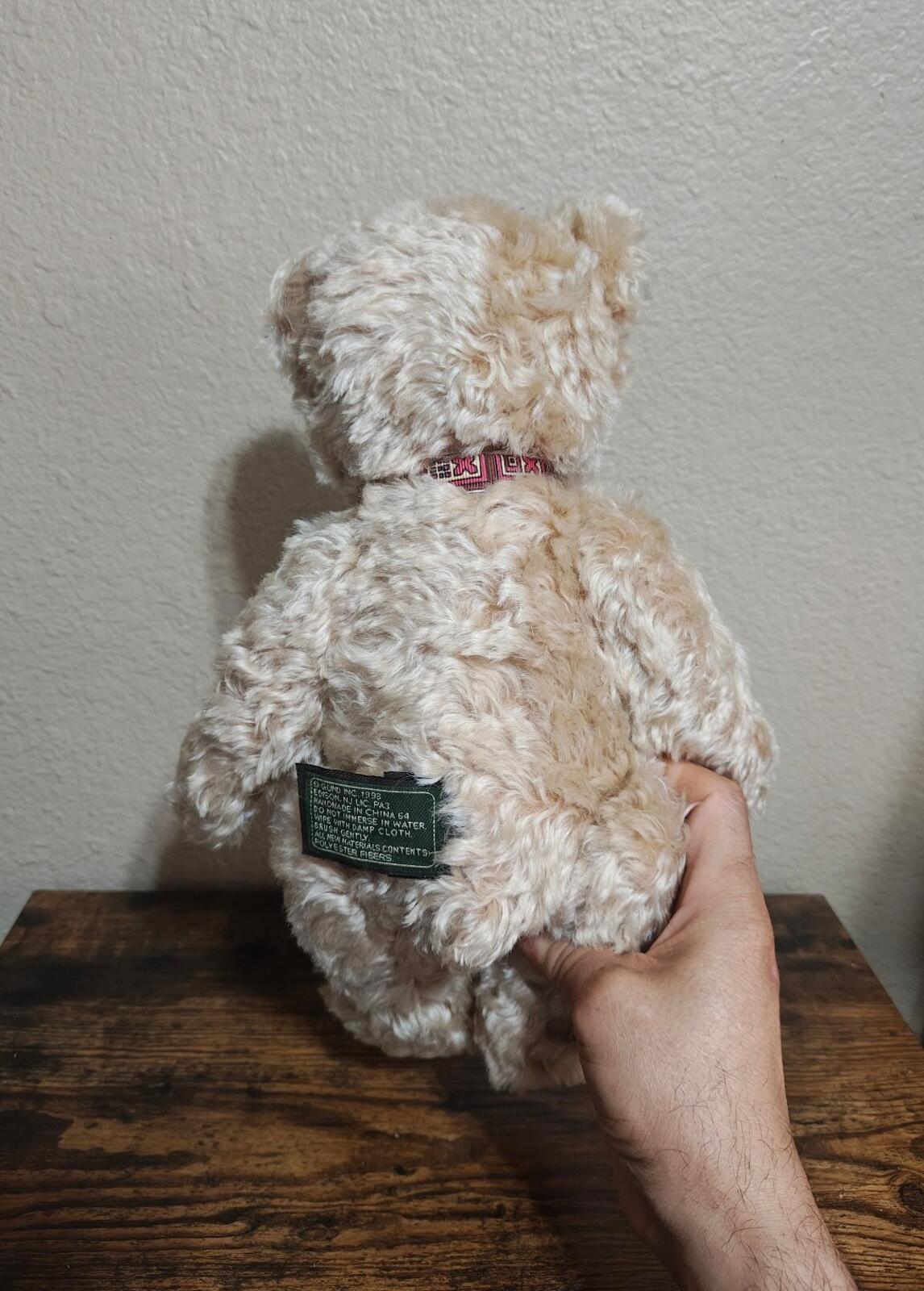 1998 Gund 100th Anniversary Limited Edition Teddy Bear Plush