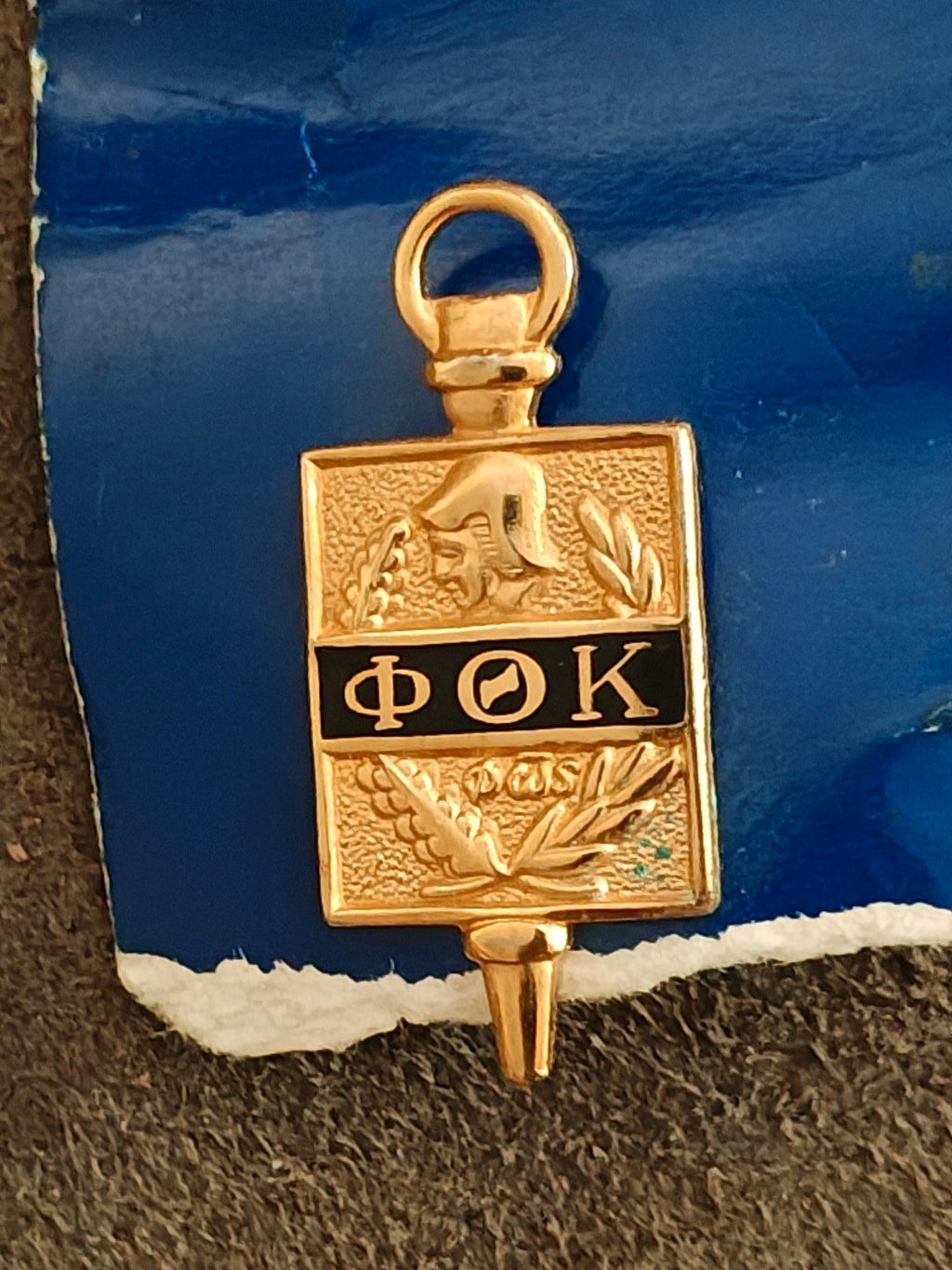 90s Phi Theta Kappa Honor Society Emblem ΦΘK Fraternity Member Pin