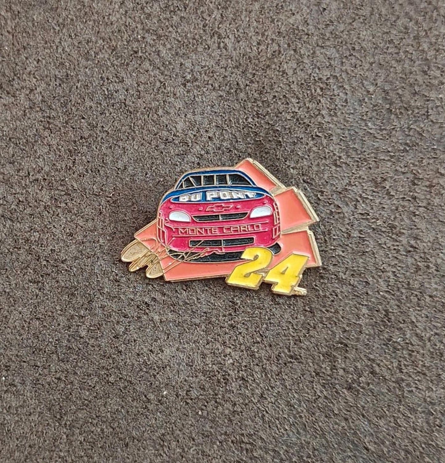 1993 Jeff Gordon #24 DuPont Monte Carlo NASCAR Race Car Pin