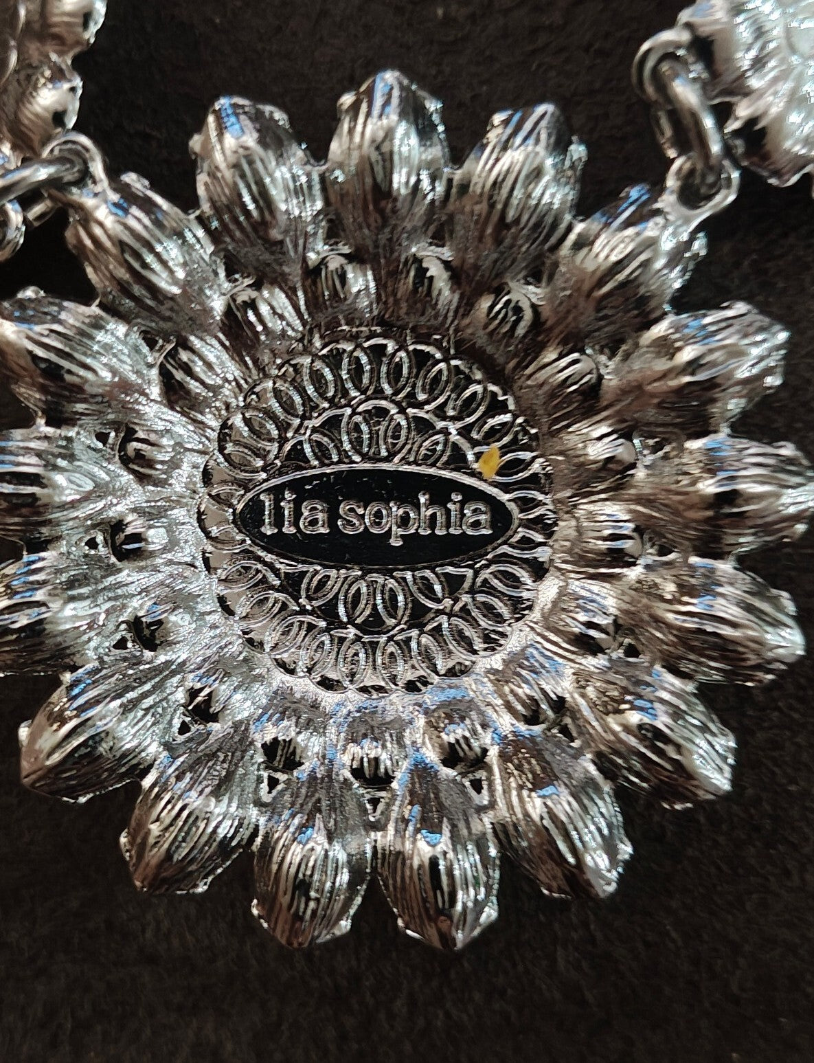 Retired Lia Sophia "Christina's Joy" Statement Necklace