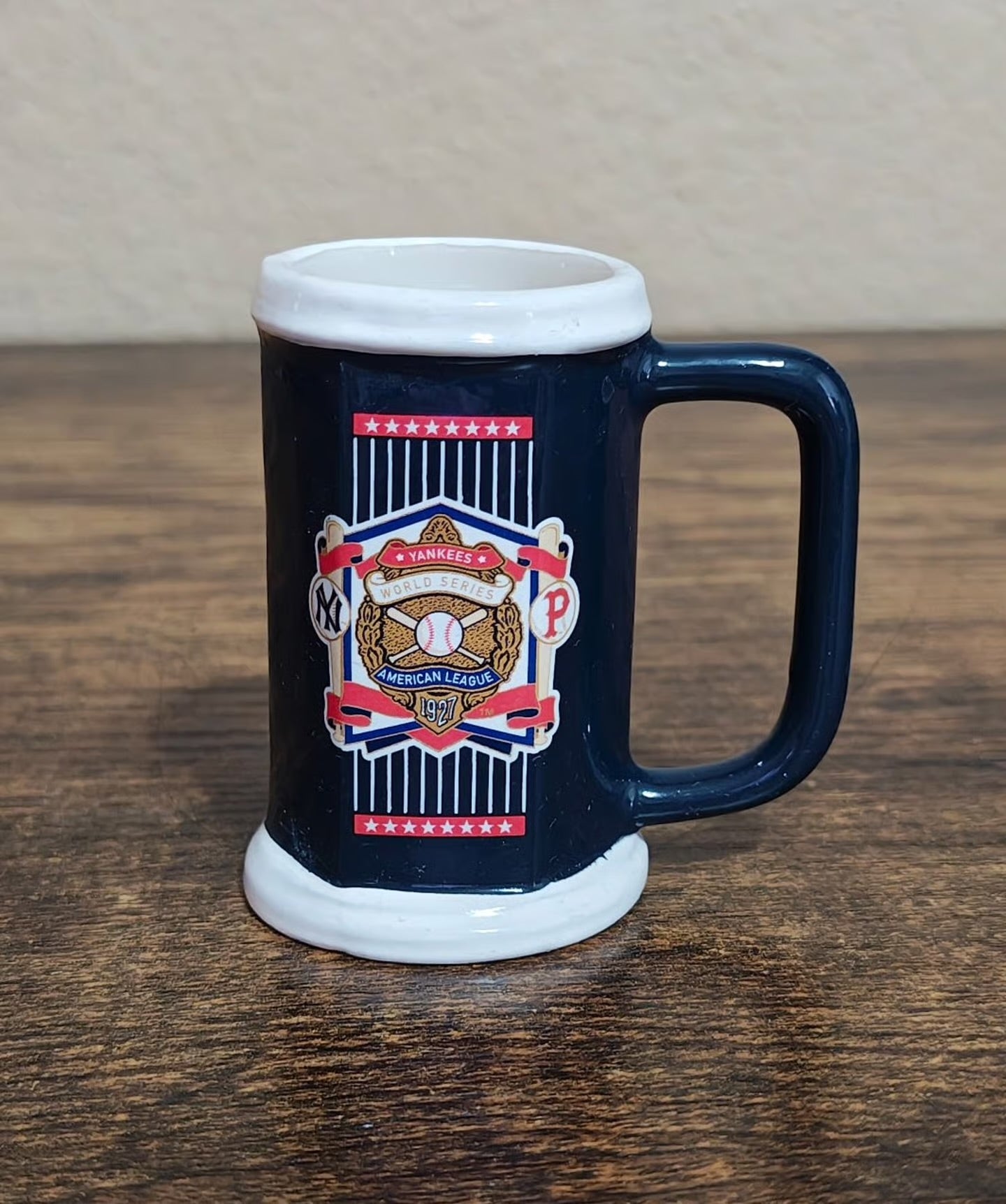 New York Yankees 1927 World Series Champions Decorative Miniature Mug