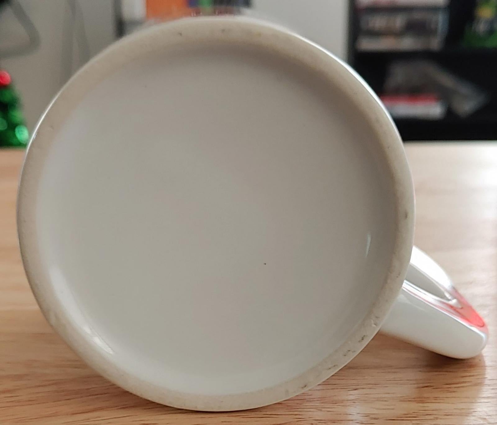 1990's Snowmen Sledding Coffee Mug