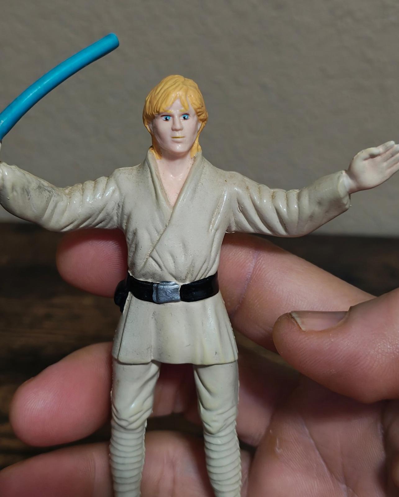 1992 Collectible Just Toys Bend-Ems Luke Skywalker Bendable Figure