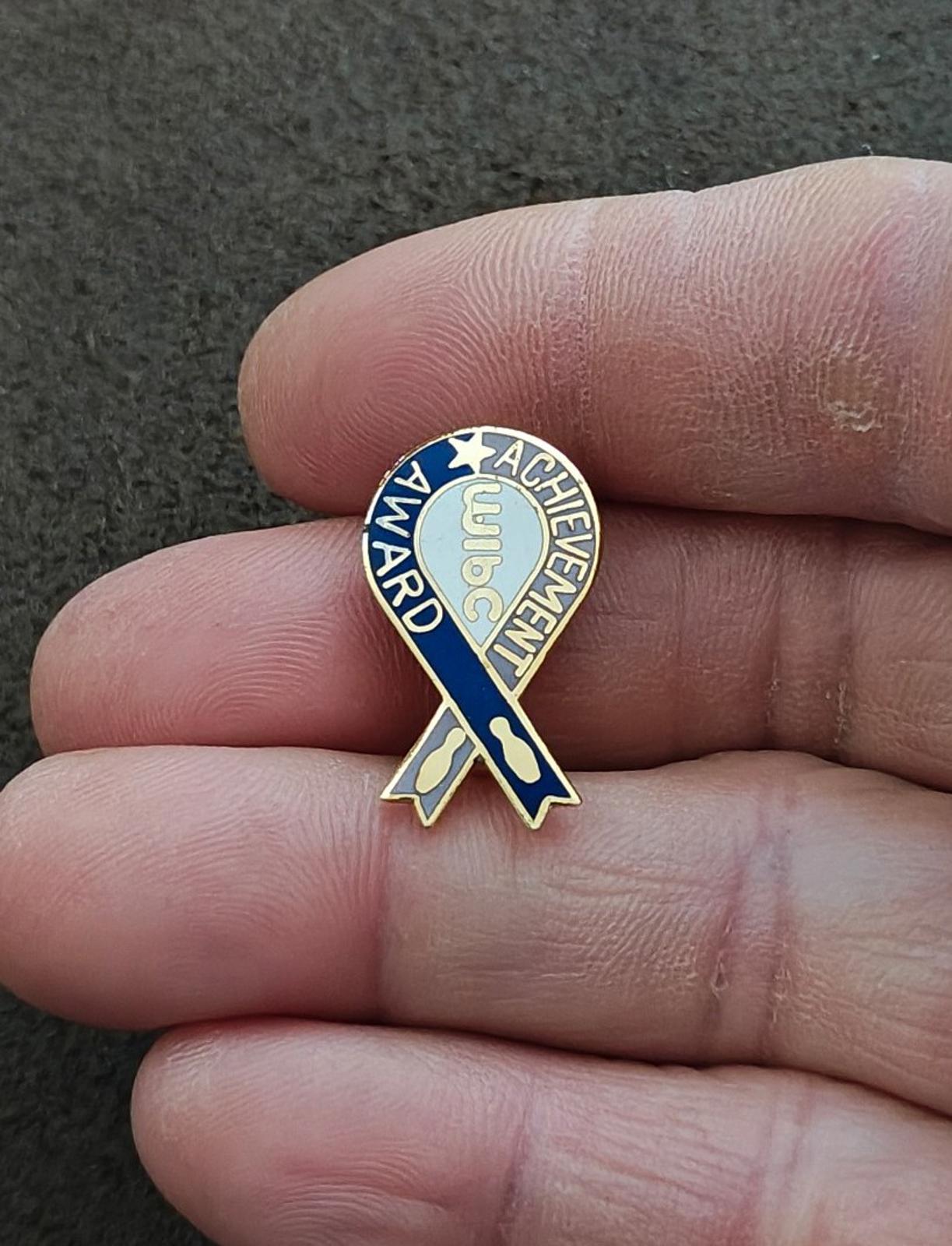 1980s Women's International Bowling Congress Achievement Award Pin