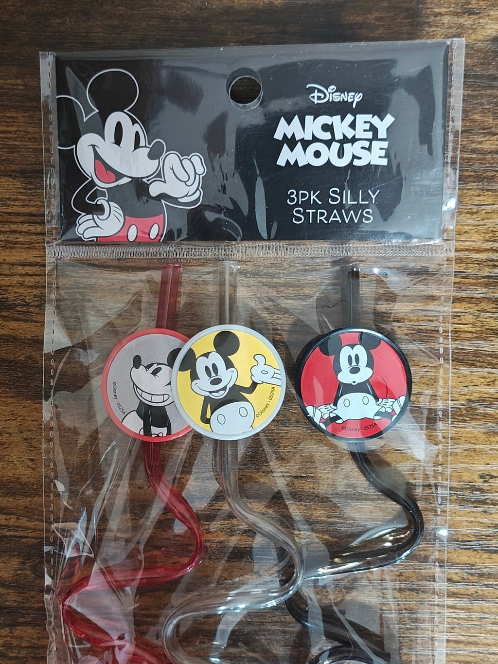 9 Straws Minnie, Mickey & Winnie Silly Straws