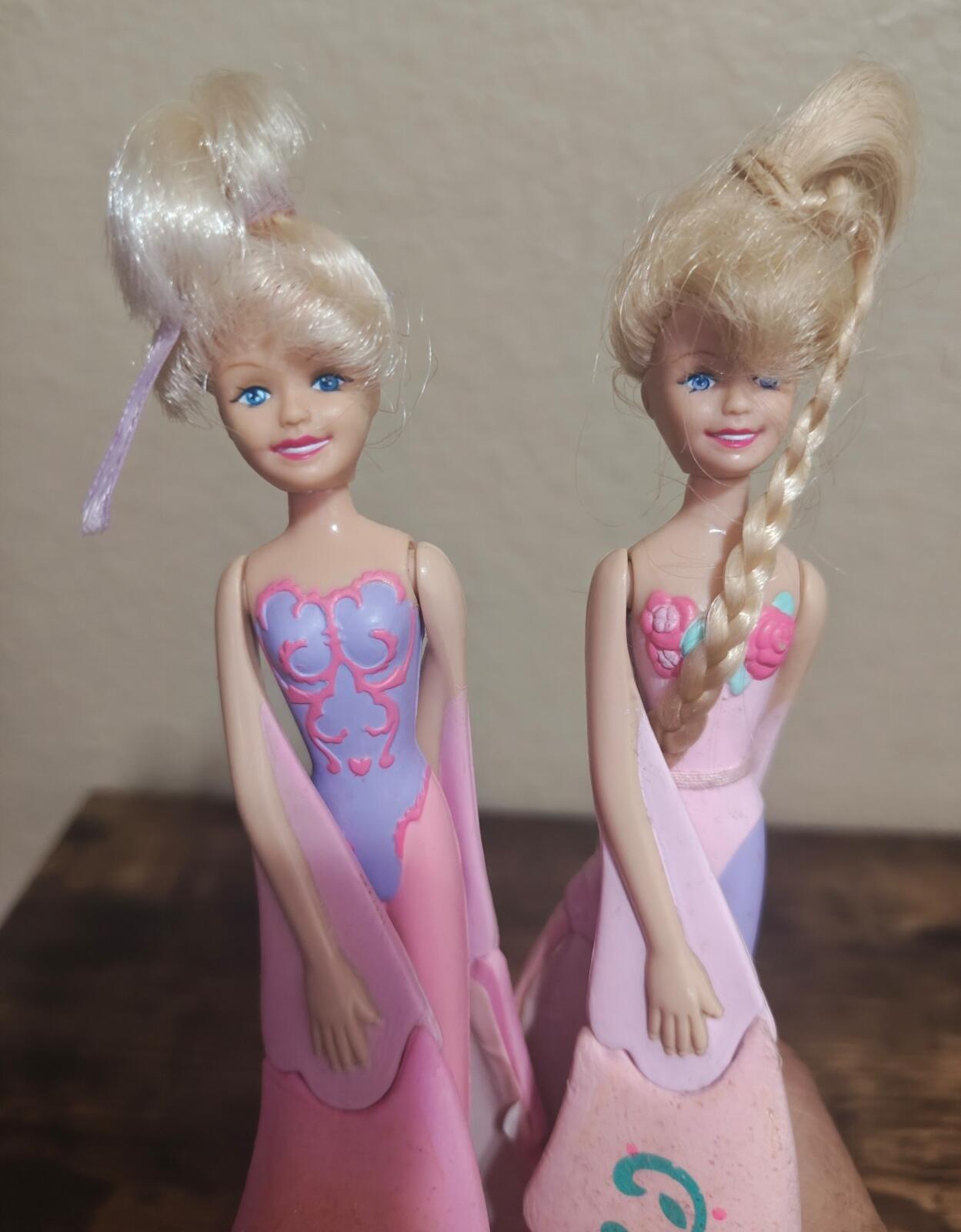 1994 Set Of Sky Dancer Dolls (No Bases)