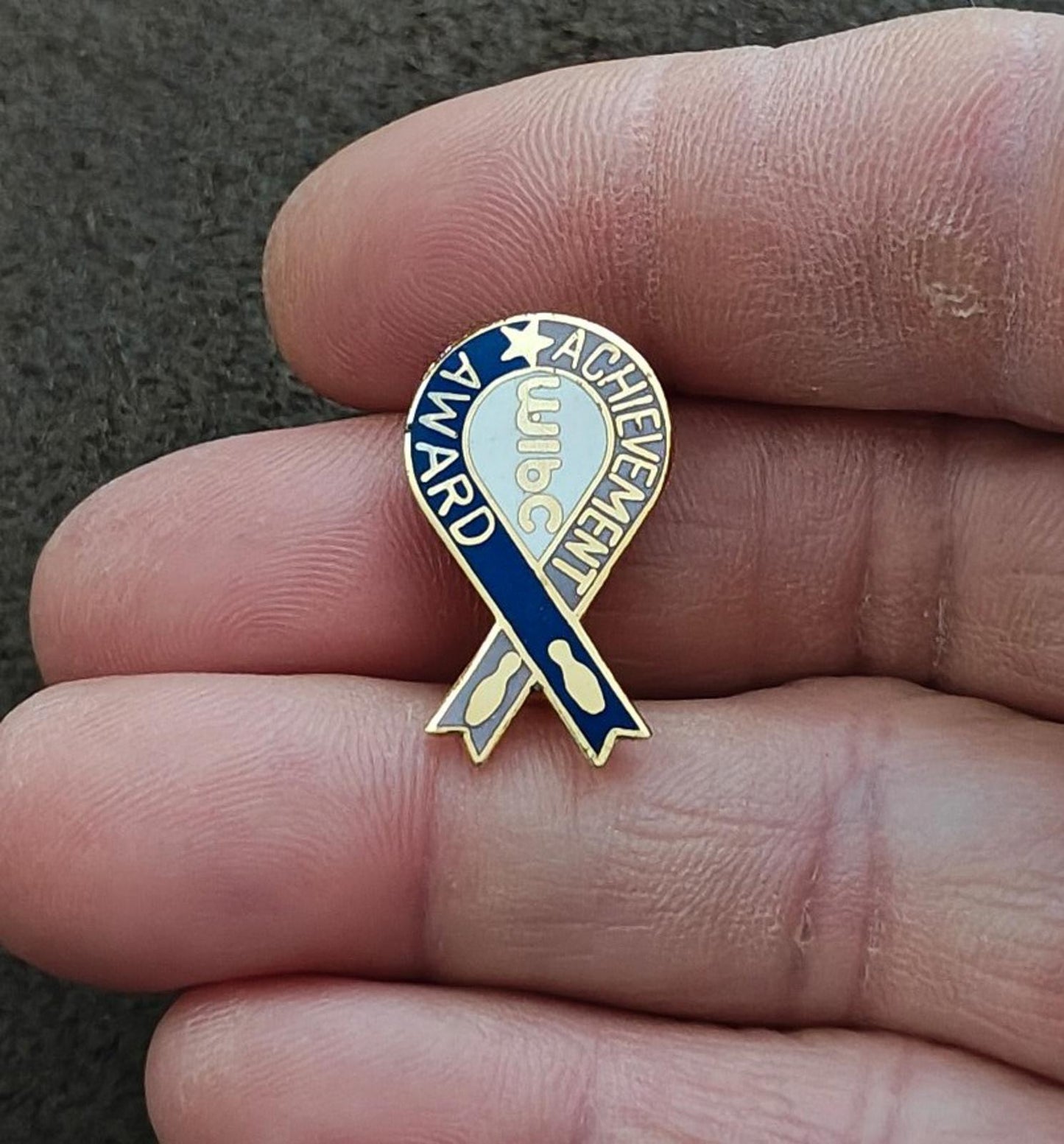 1980s Women's International Bowling Congress Achievement Award Pin