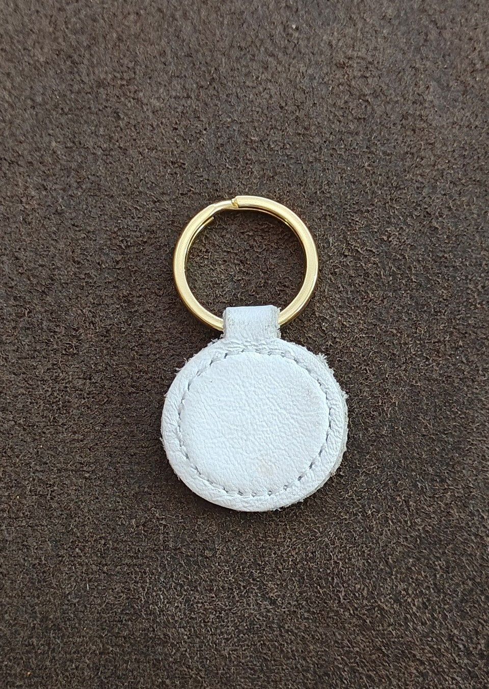 Adidas Originals Trefoil Leather Keychain
