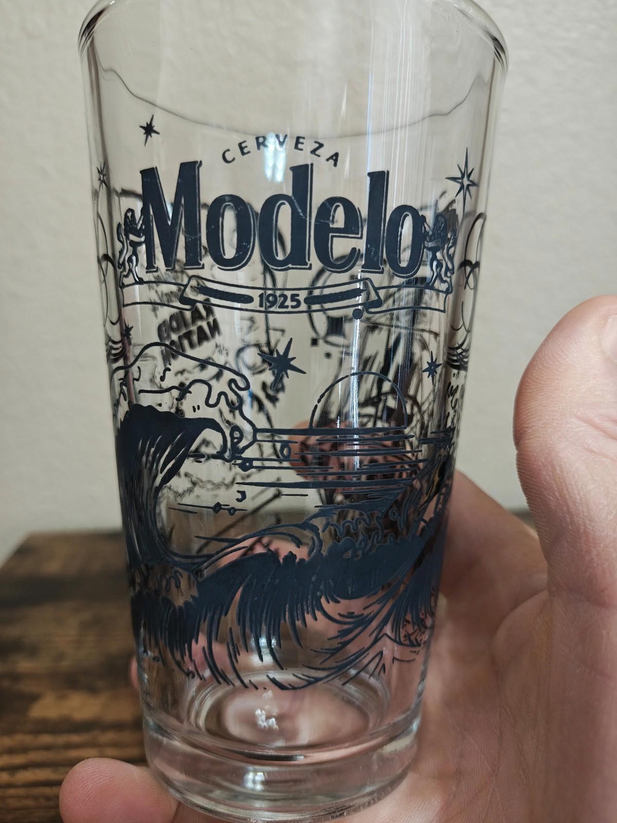 Modelo Especial Rare Limited Edition Graffiti Art Las Vegas Raiders Pint Glass.