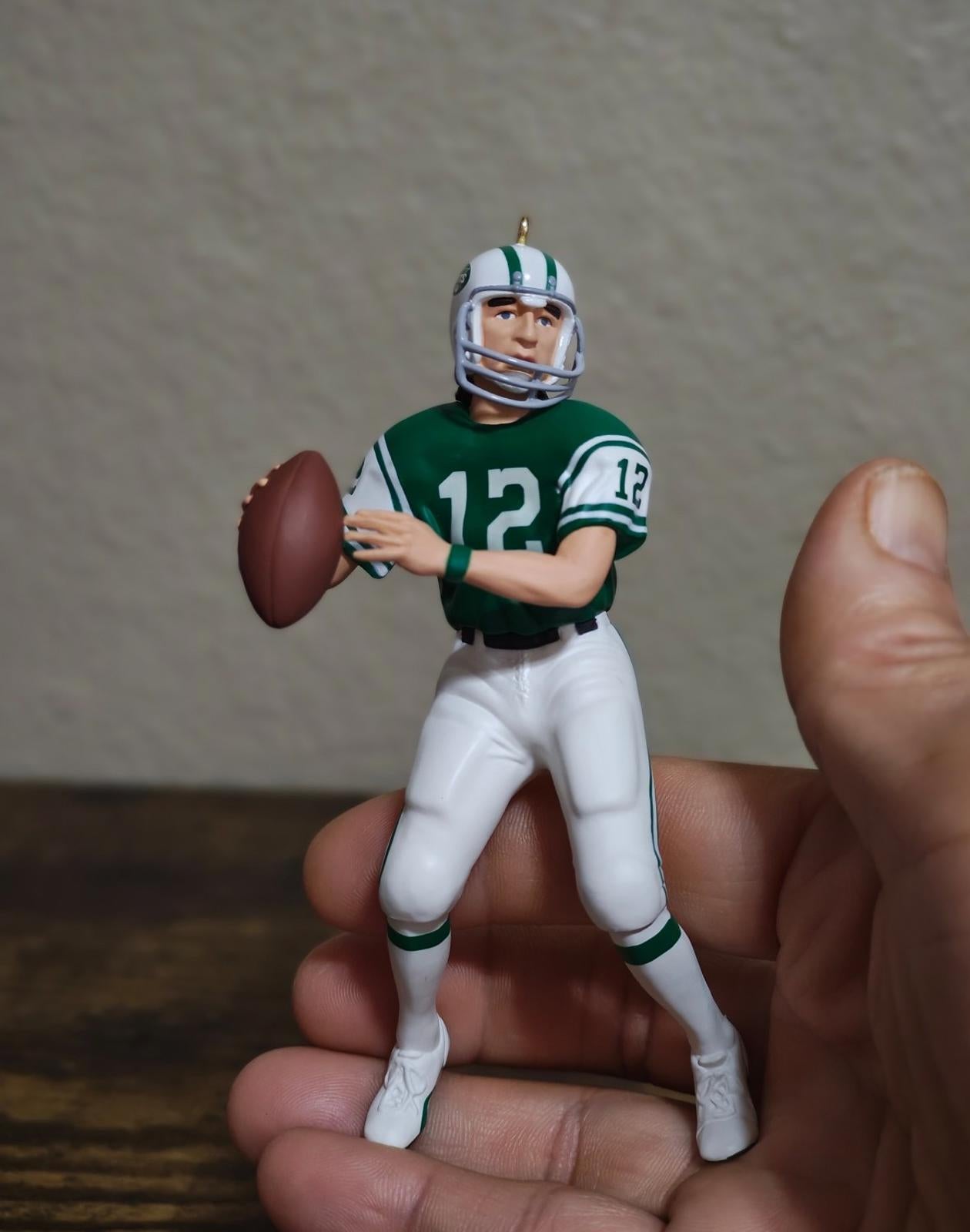 1997 Hallmark Keepsake Joe Namath Football Legends Ornament