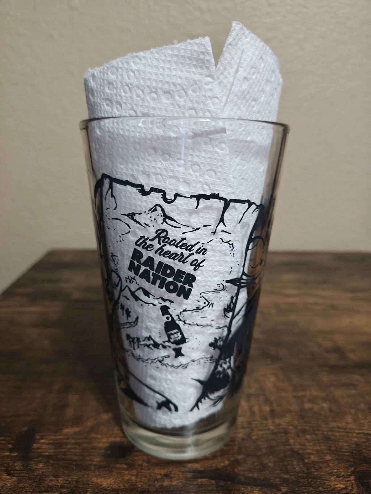 Modelo Especial Rare Limited Edition Graffiti Art Las Vegas Raiders Pint Glass.