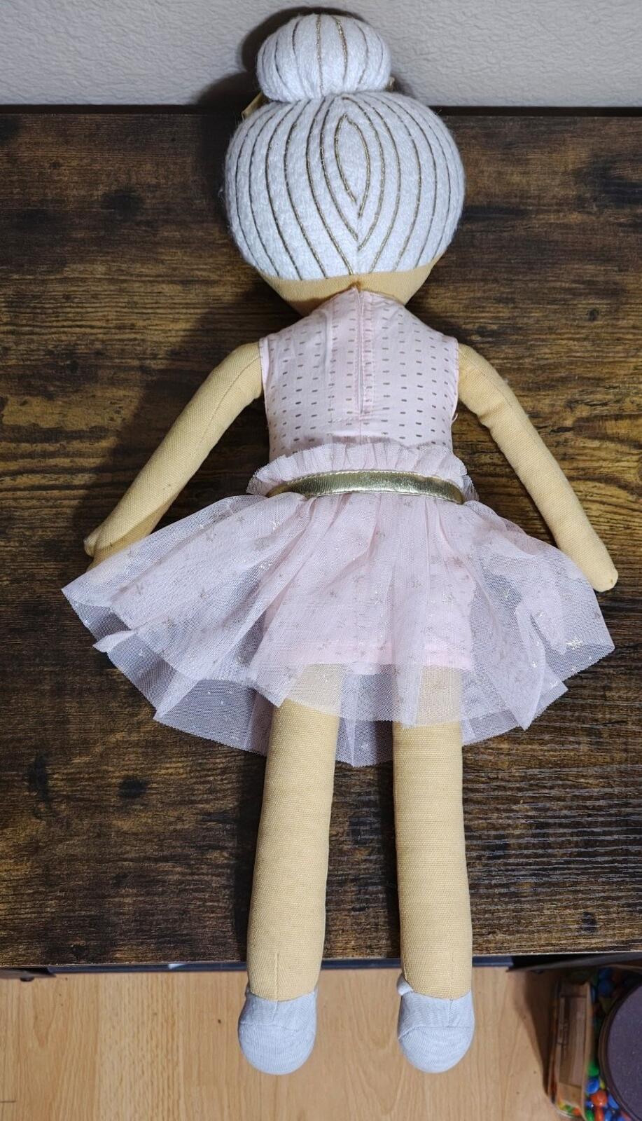 2017 Target Pillowfort Ballerina Plush Doll Pillow