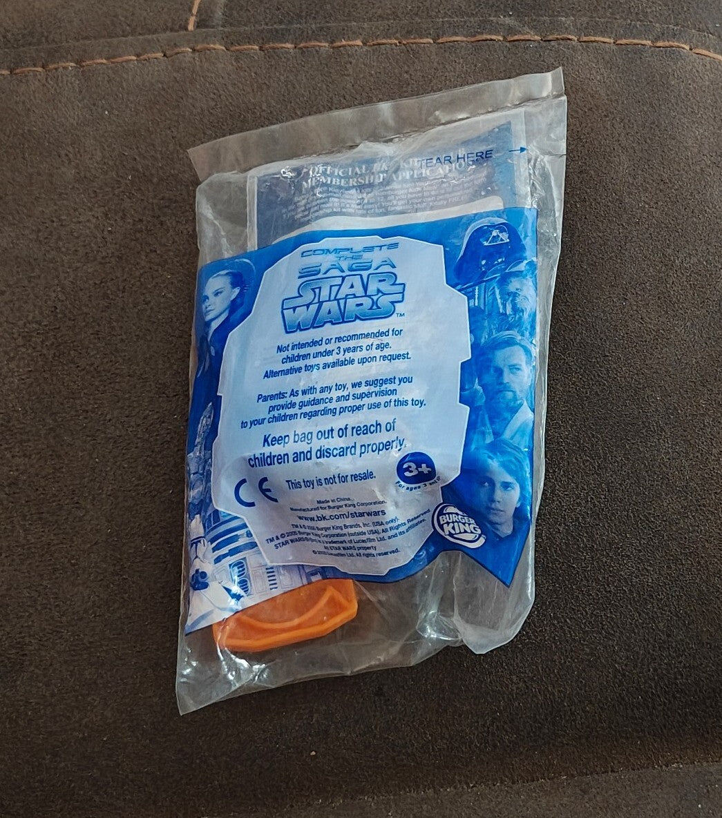 2005 Burger King Star Wars: The Complete Saga Snowspeeder Cosmic Cruiser Toy New