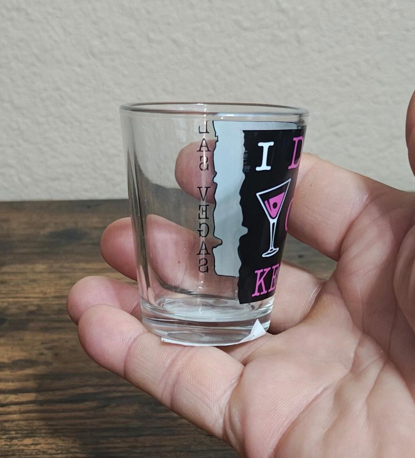 I Drink Like a Girl Try To Keep Up! Las Vegas Shot Glass