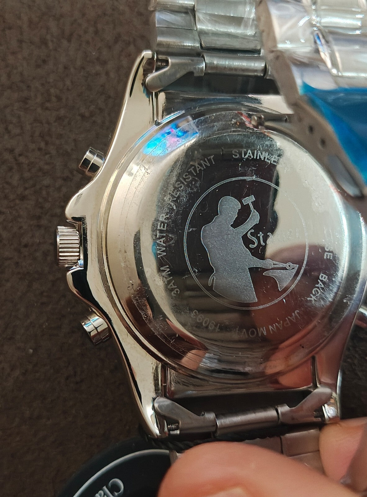 Stauer Compendium Hybrid Men's Watch (Model 19093) New In Box