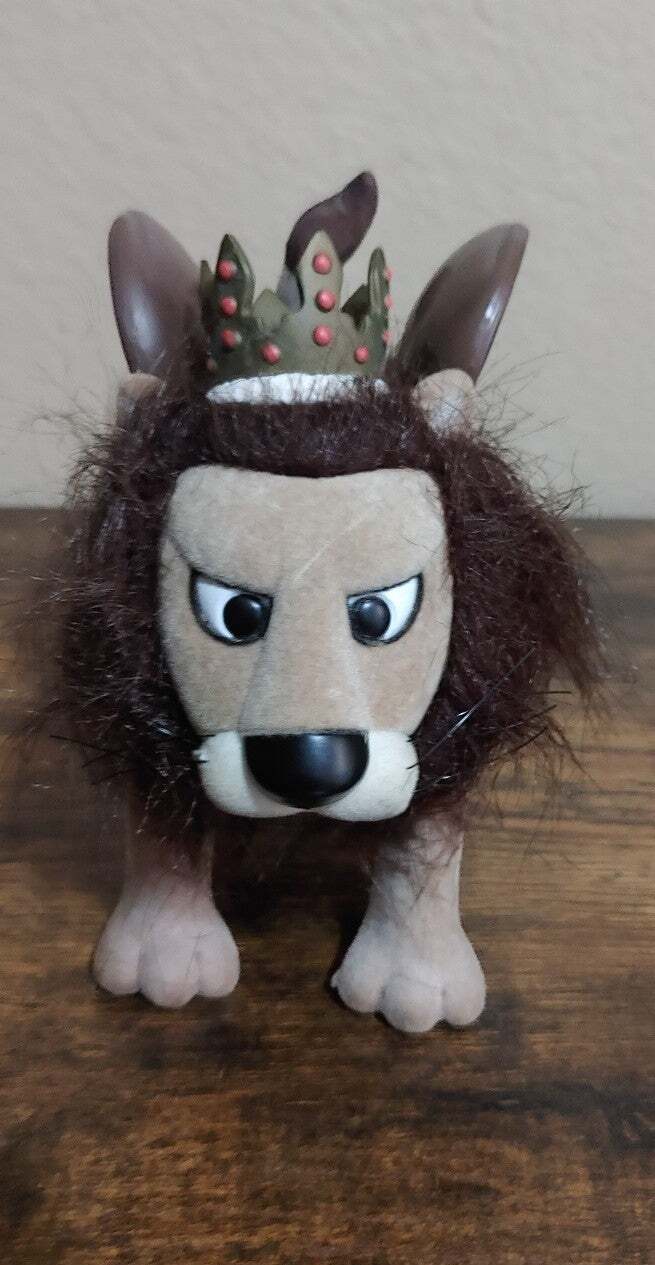 2002 Large Fuzzy Lion King Moonraker Deluxe Figure