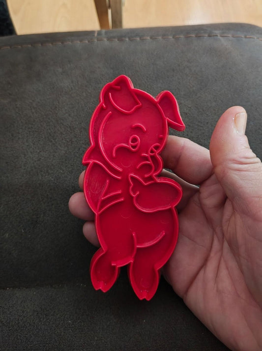 1960s/70s Vintage Tupperware Porky Pig Cookie Cutter
