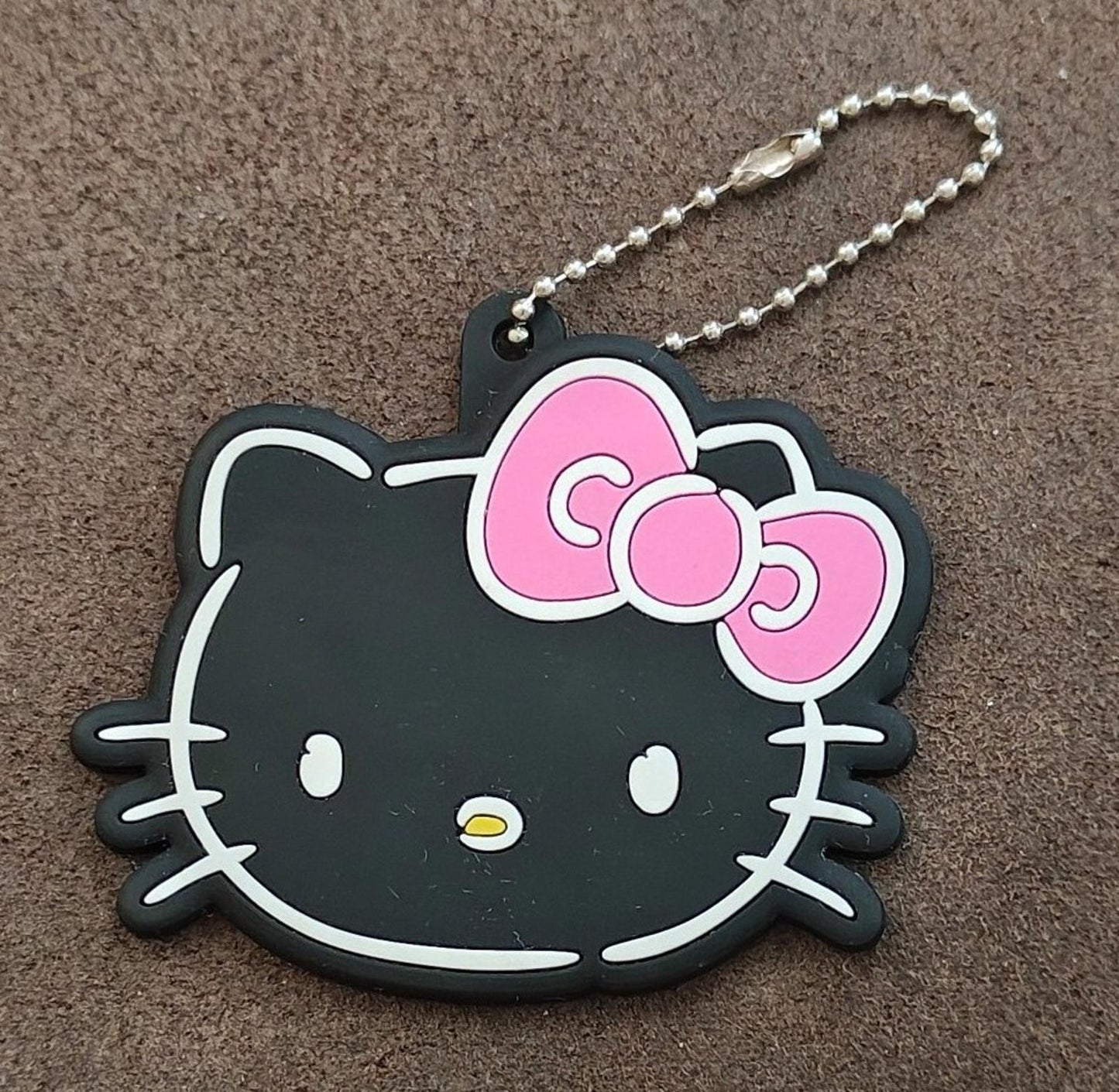 2023 Hello Kitty 3D Embossed Rubber Keychain In Great Condition
