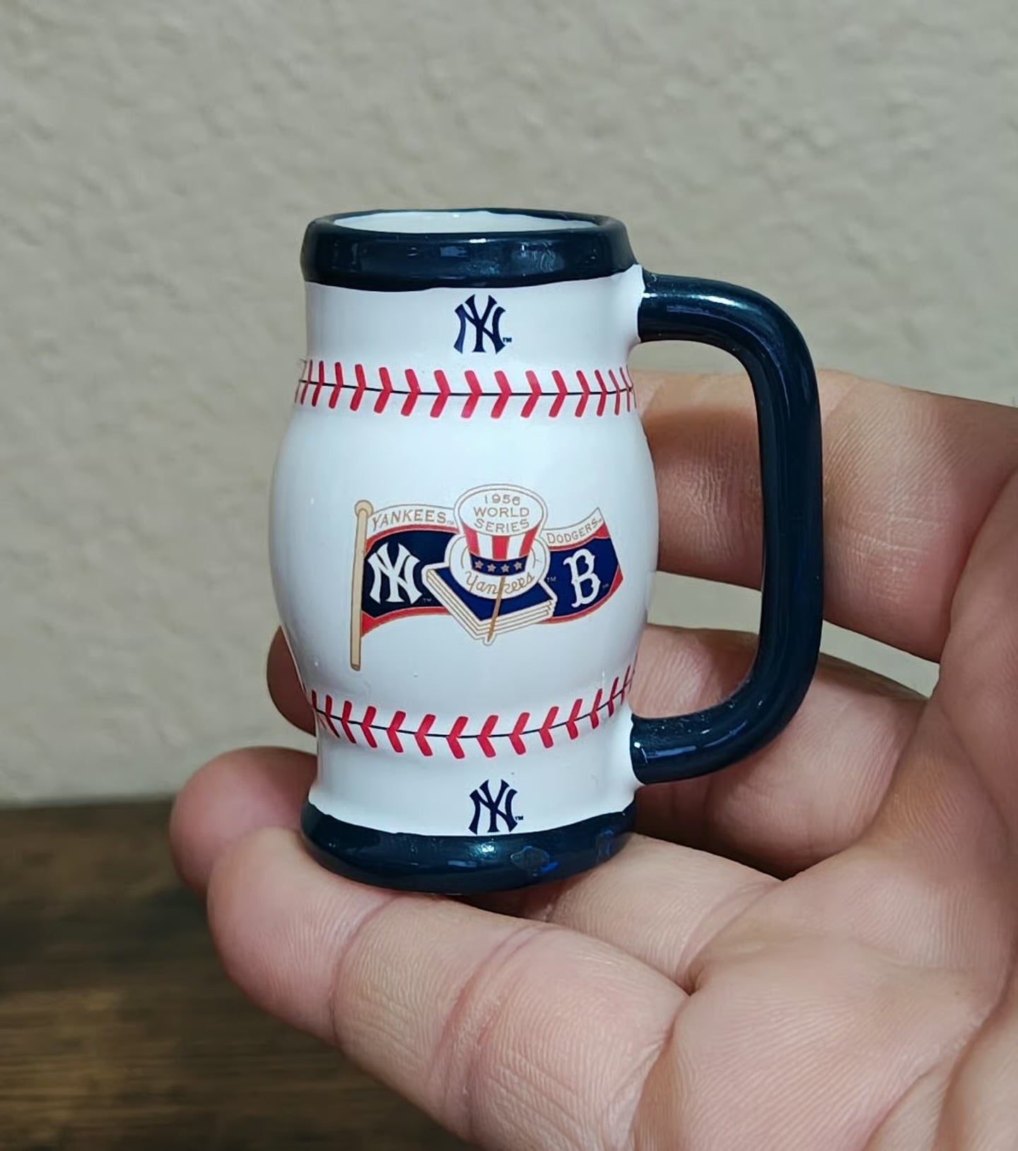 New York Yankees 1956 World Series Champions Decorative Miniature Mug