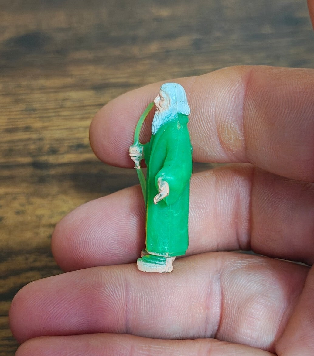 1950s Rare Moses Holding a Staff Plastic Figure/Figurine