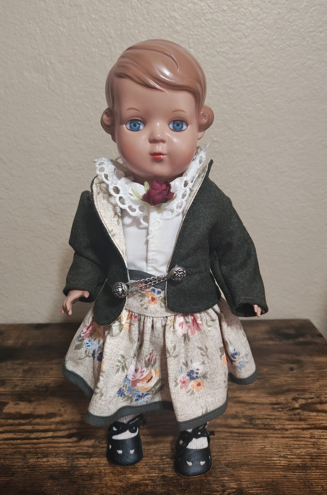 1980s Schildkröt 34 REP Classic "Inge" Mold German Girl Doll