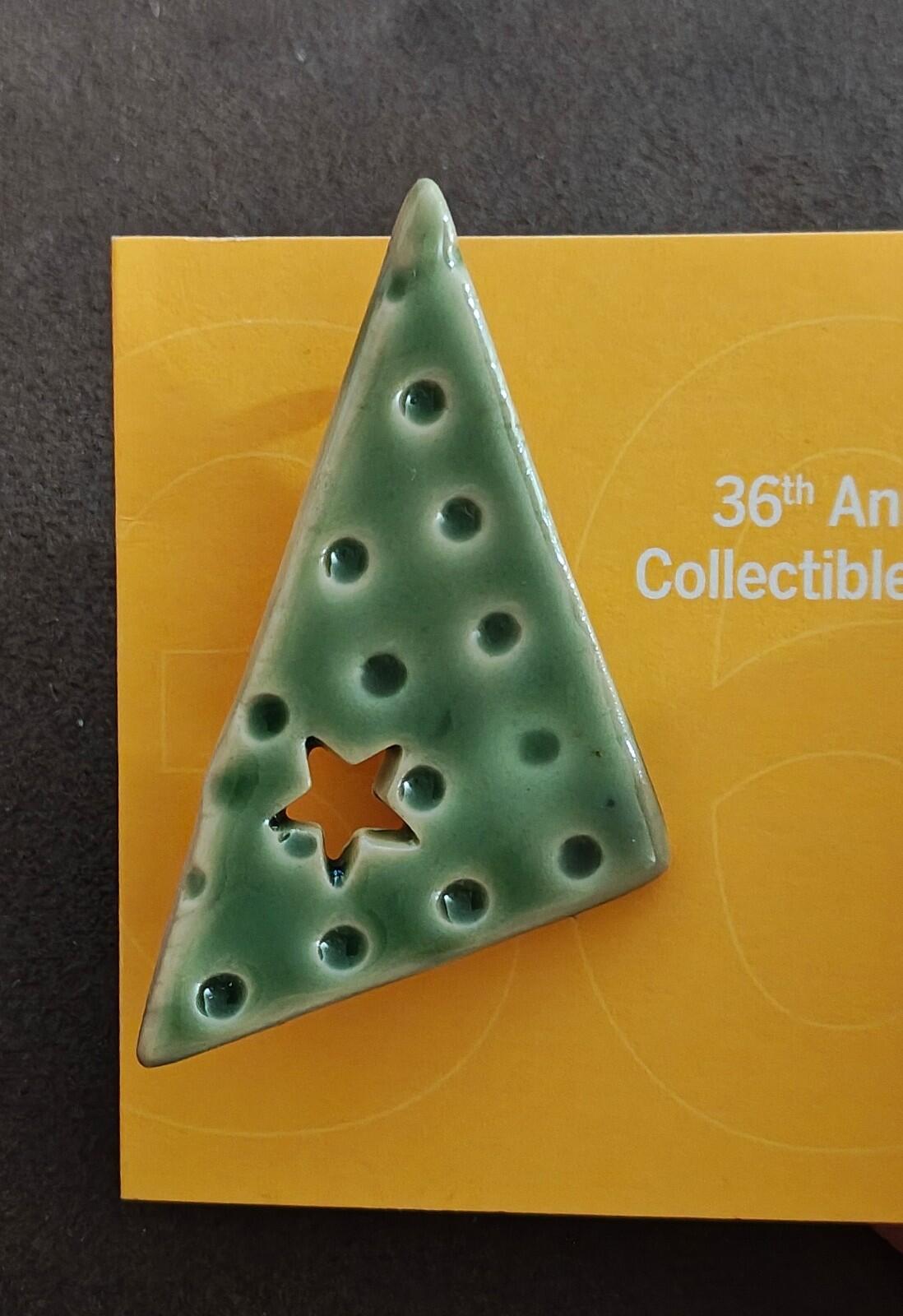 Mary Whitney 36th Annual Green Ceramic Star Festival Pin