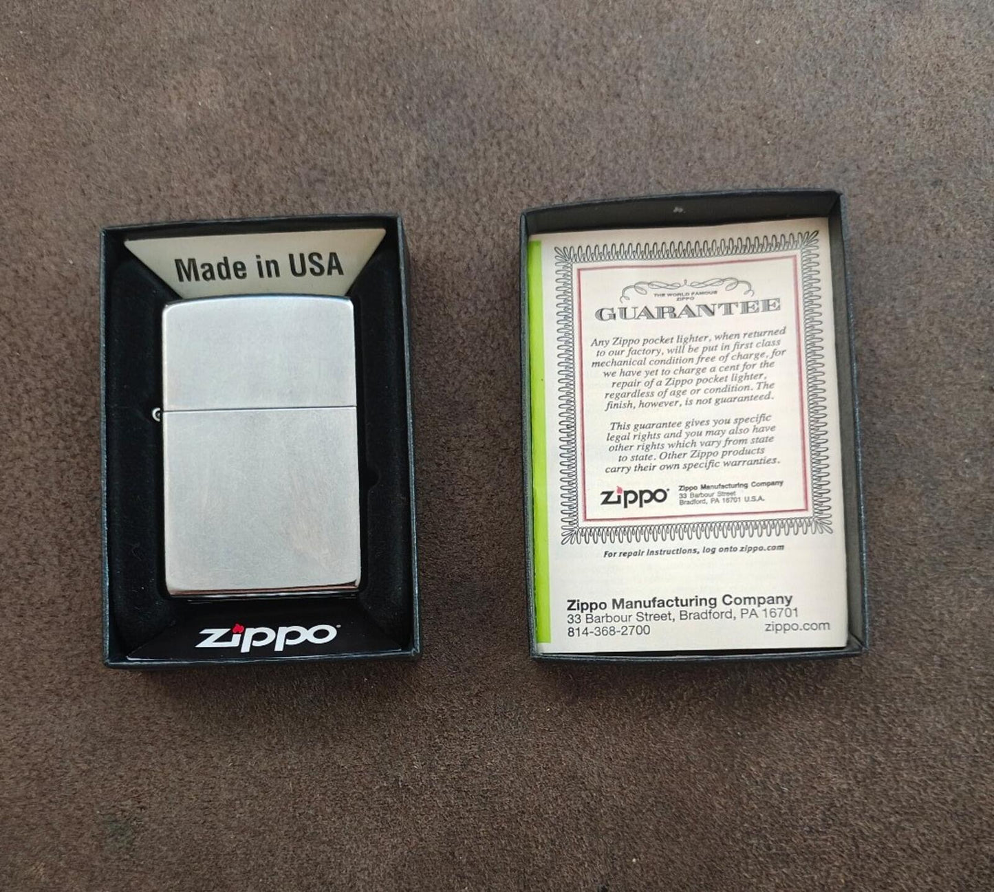 Zippo Street Chrome Windproof Lighter