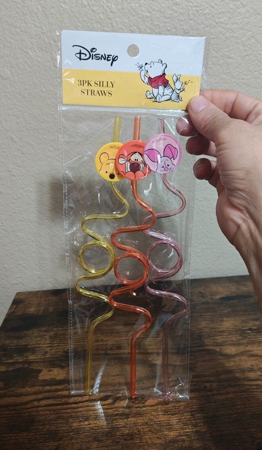 9 Straws Minnie, Mickey & Winnie Silly Straws