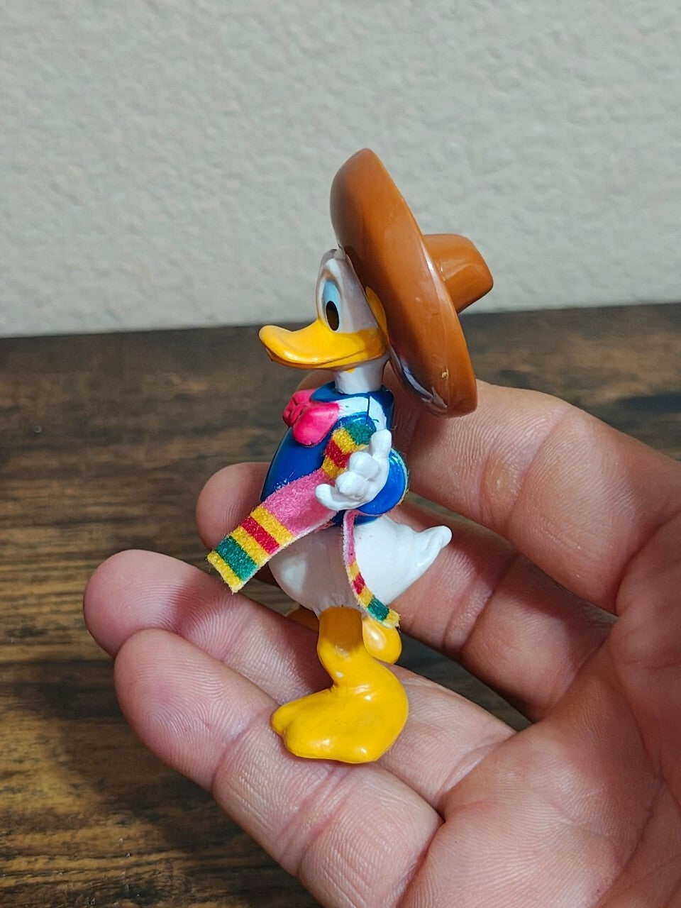 1996 McDonalds Happy Meal Disney Masterpiece Collection Donald Duck Mini Figure
