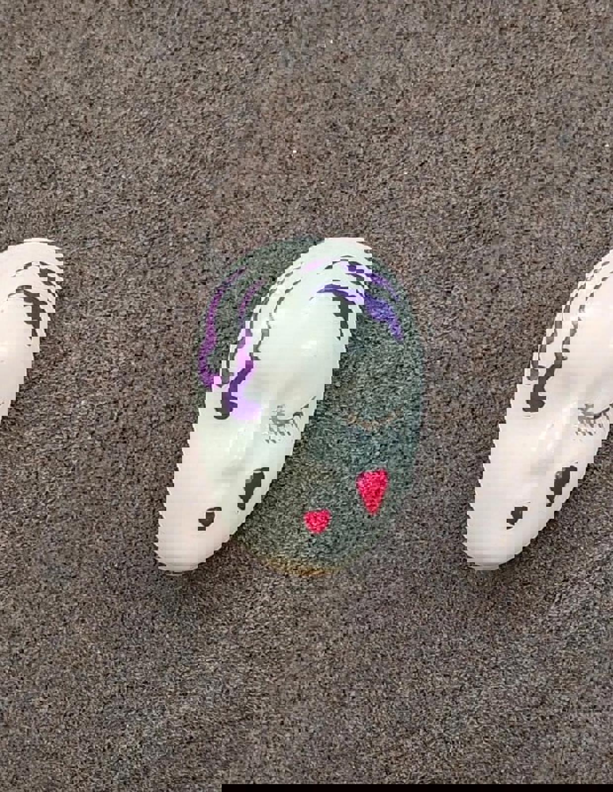 1980's Pierrot Doll Painted Face Mask Brooch Pin