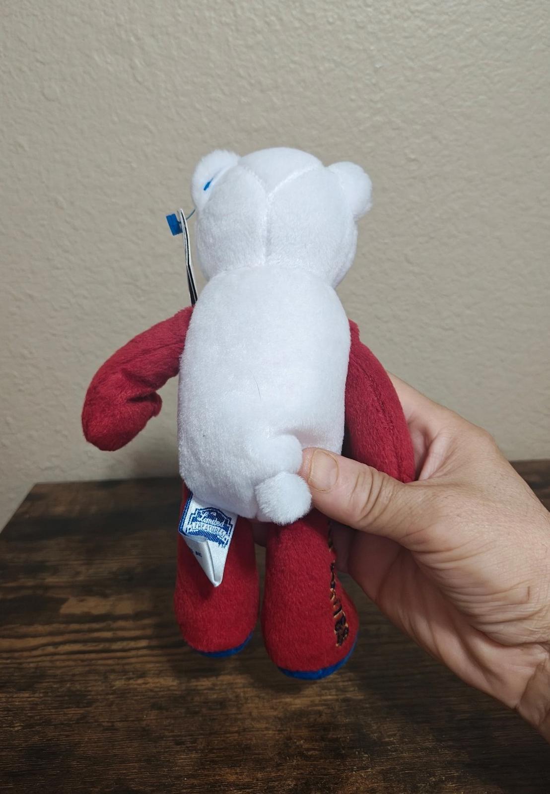 2001 Limited Treasures New York State Quarter Bear Collectible Plush