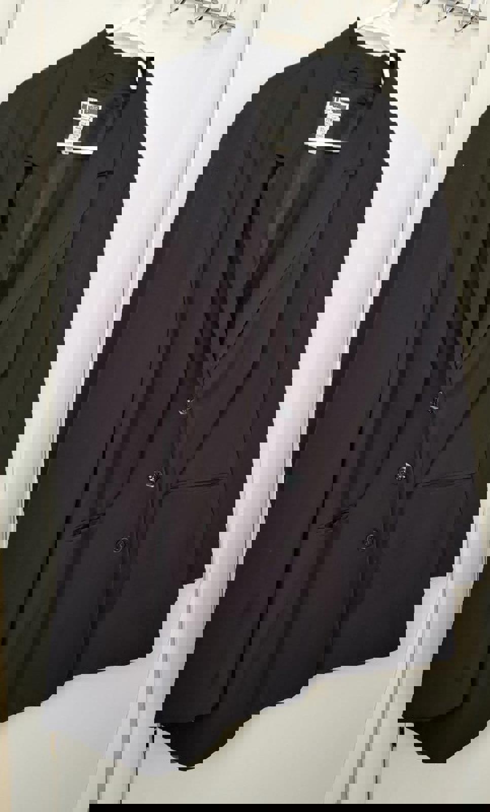 Chic JL Studio Exclusively For Jessica London Black Blazer