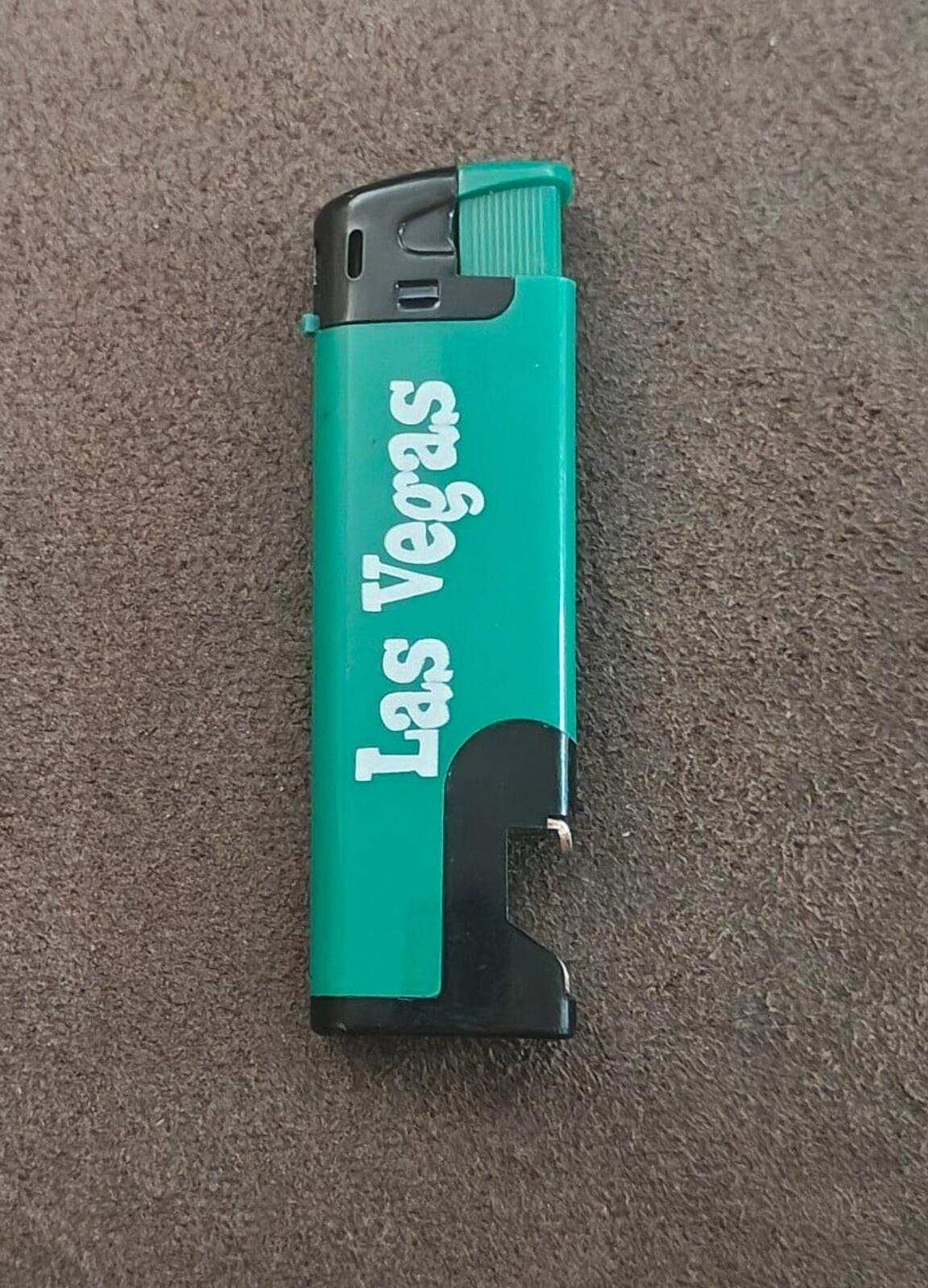 5 Las Vegas Refillable With Built In Bottle Opener Lighters
